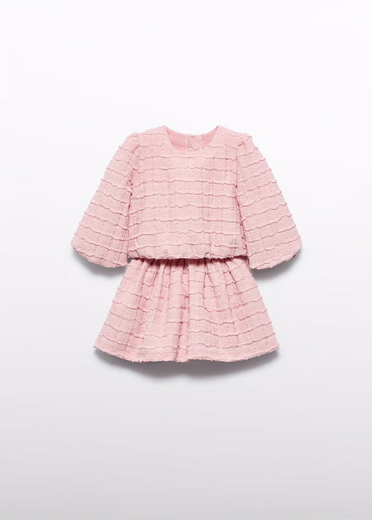 Abel & Lula Baby Girl Structured Skirt Set