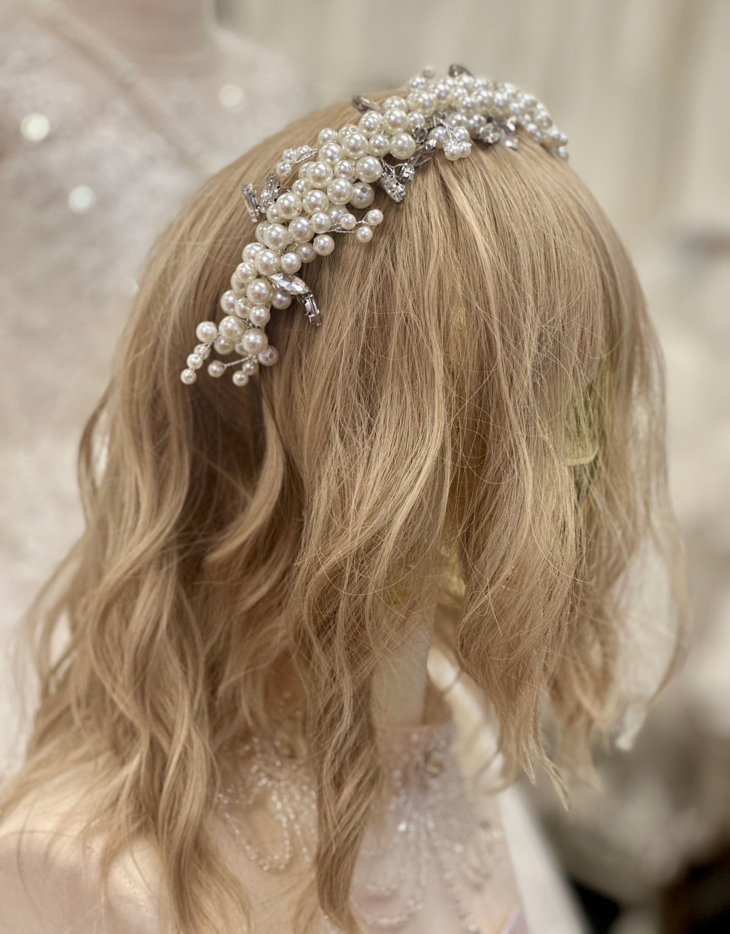 Pearl Beaded Headband