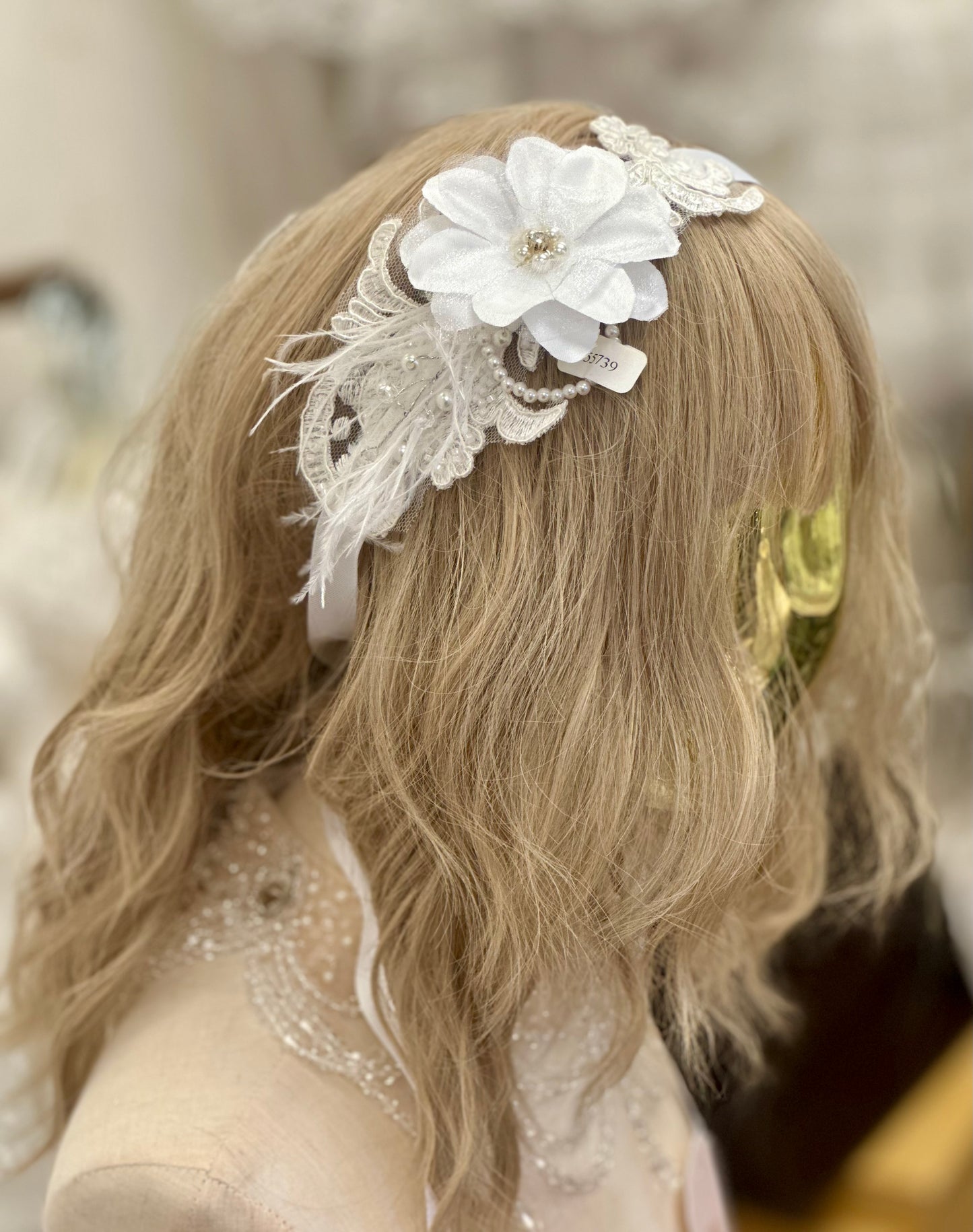 Girls Floral Appliqué Headband