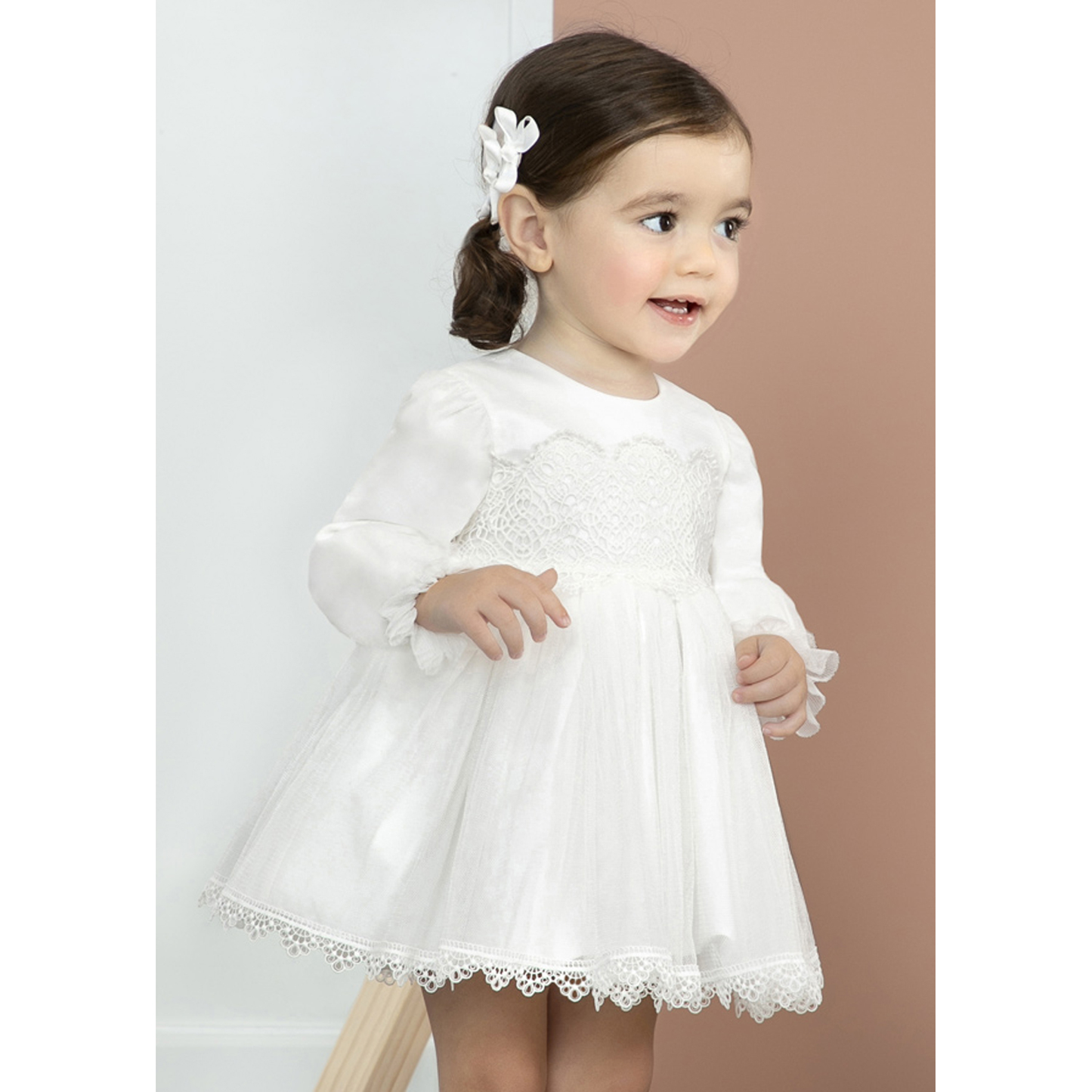 Abel & Lula Guipur Tulle Dress