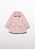 Abel & Lula Baby Girl Textured Knit Coat