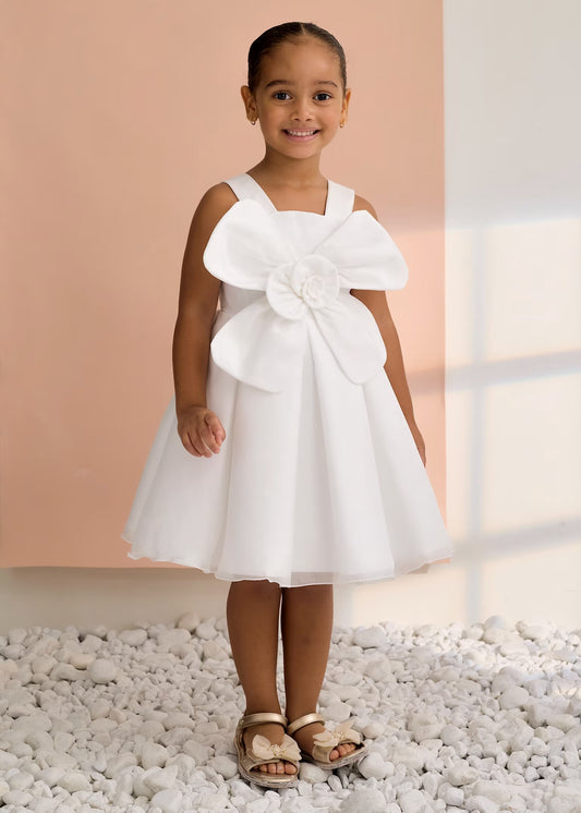 Abel & Lula Girl Flower Organza Dress