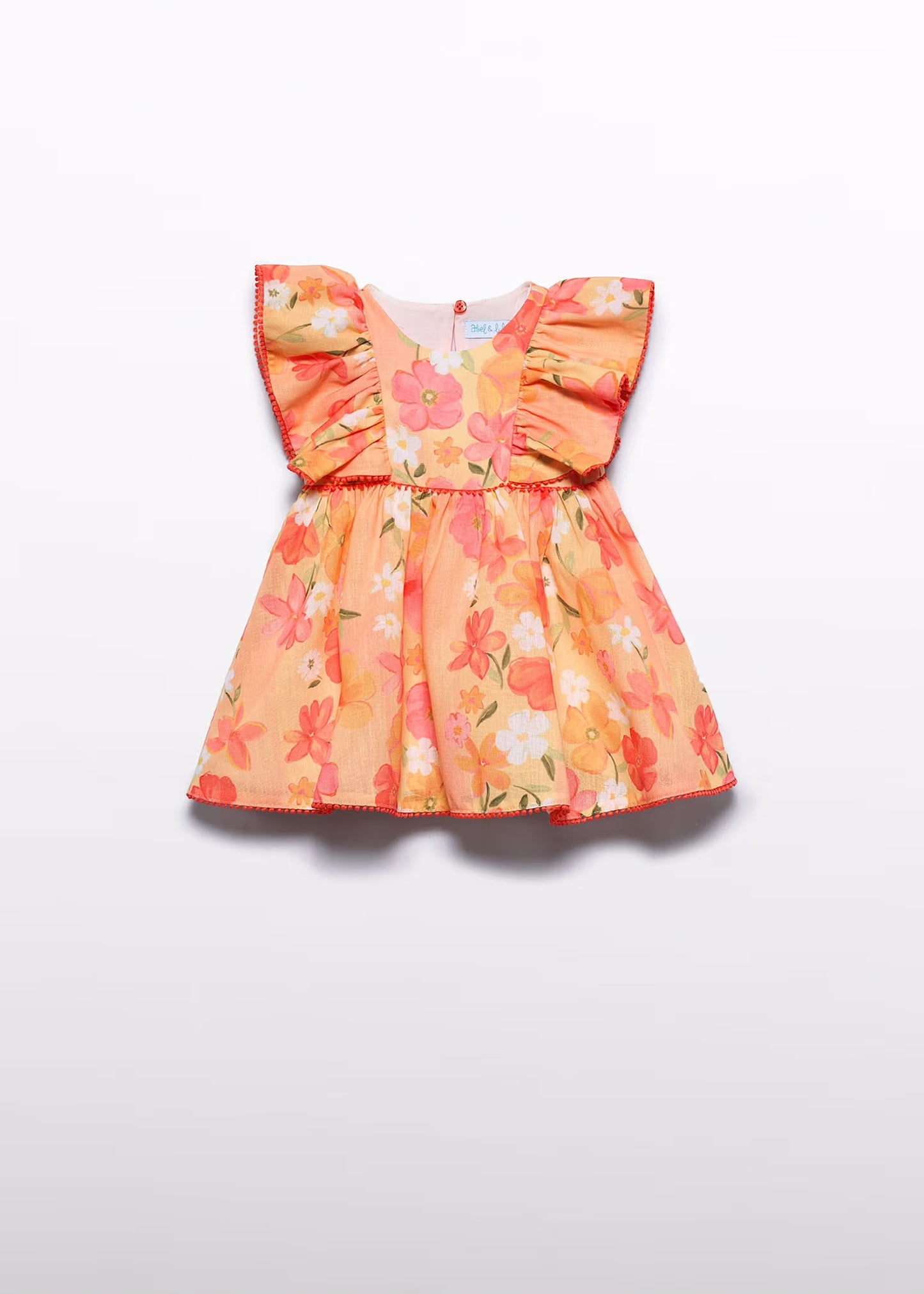 Abel & Lula Baby Printed Chiffon Dress