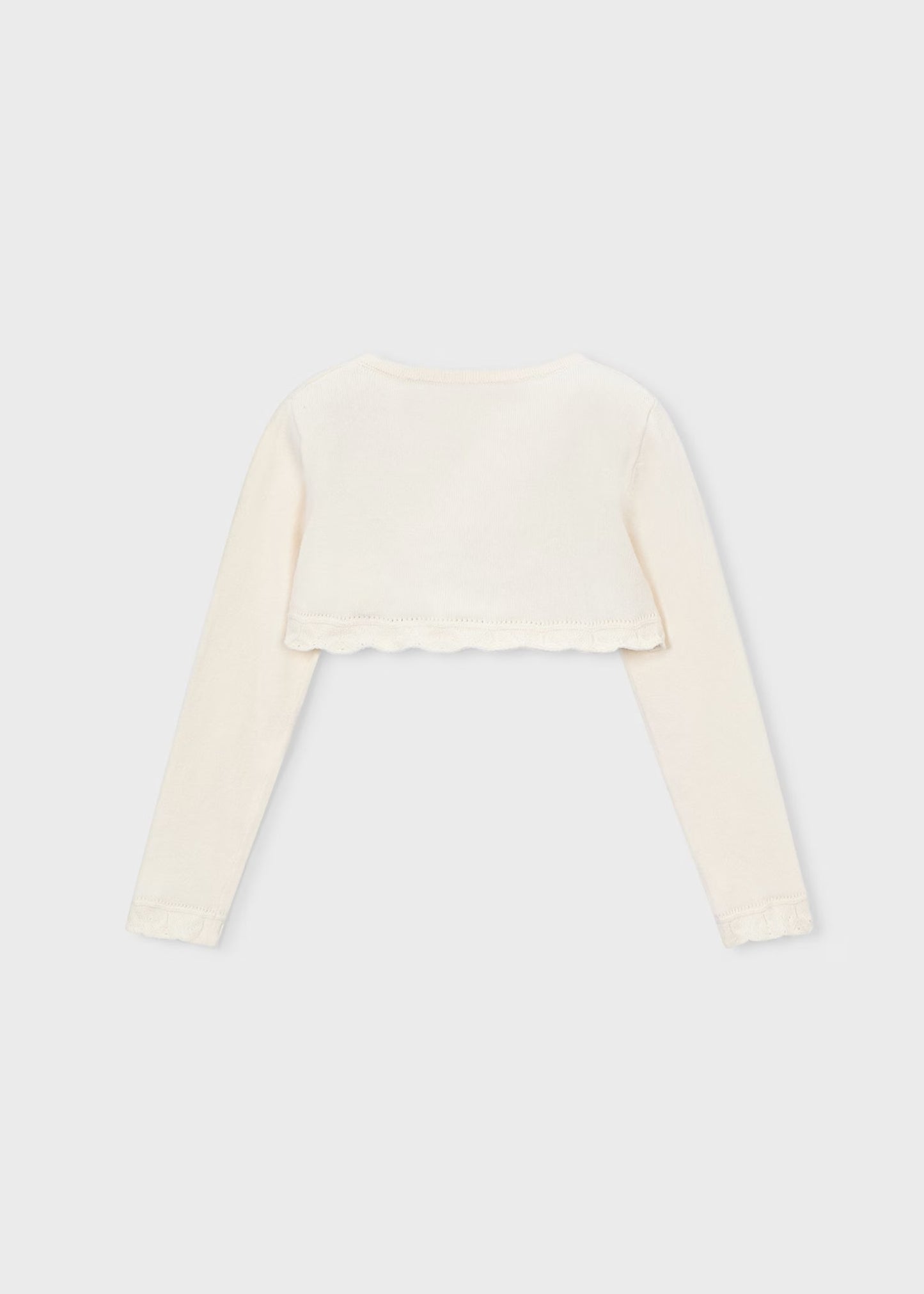 Mayoral Girl Knit Crop Cardigan