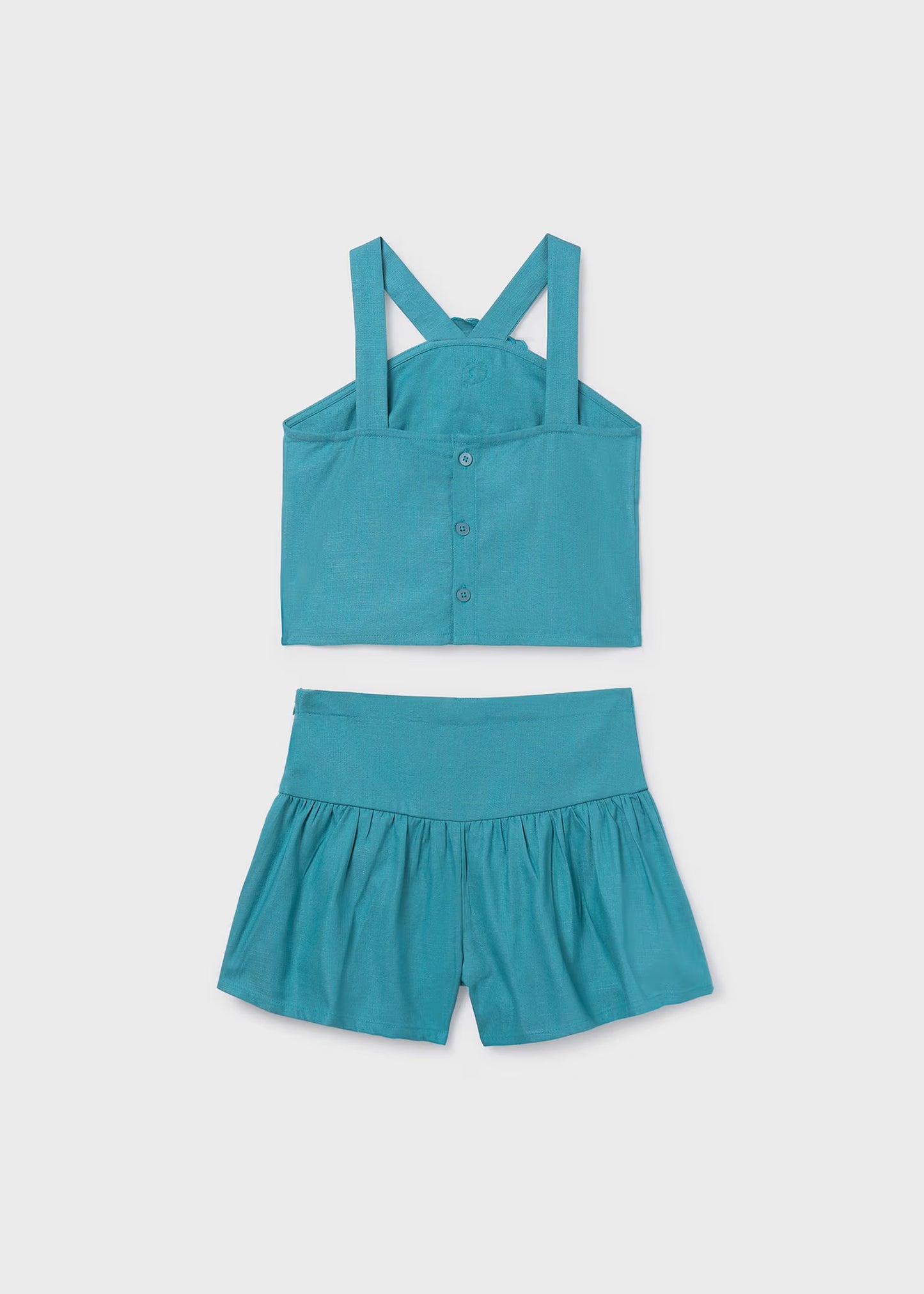Mayoral Girl Shorts and Flower Top Set