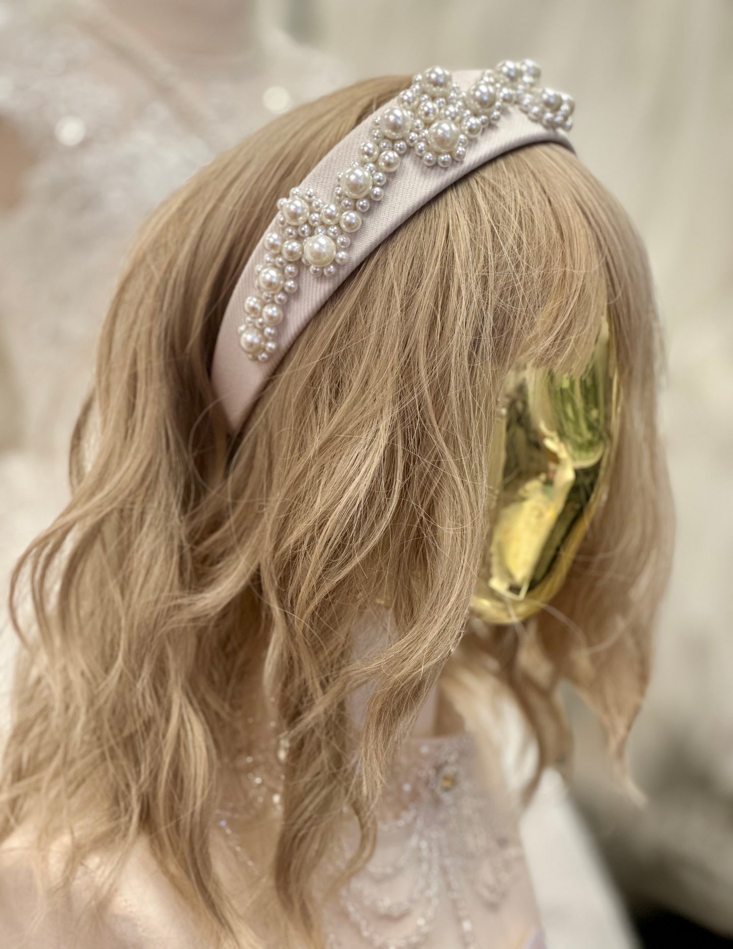 Chunky Pearl Headband
