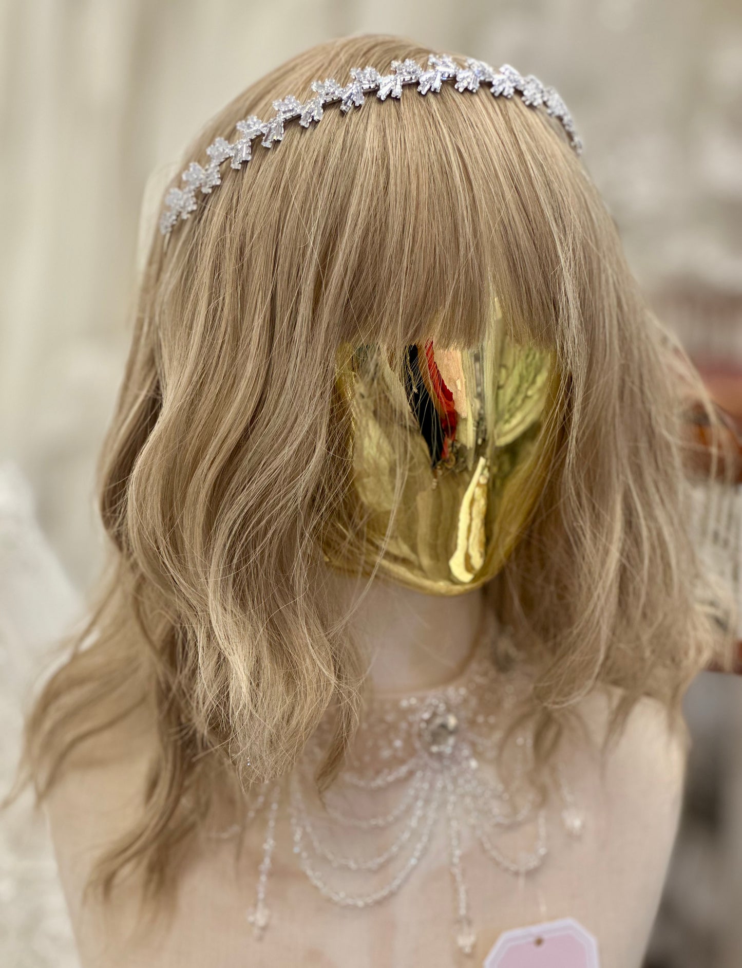Baguette Rhinestone Headband