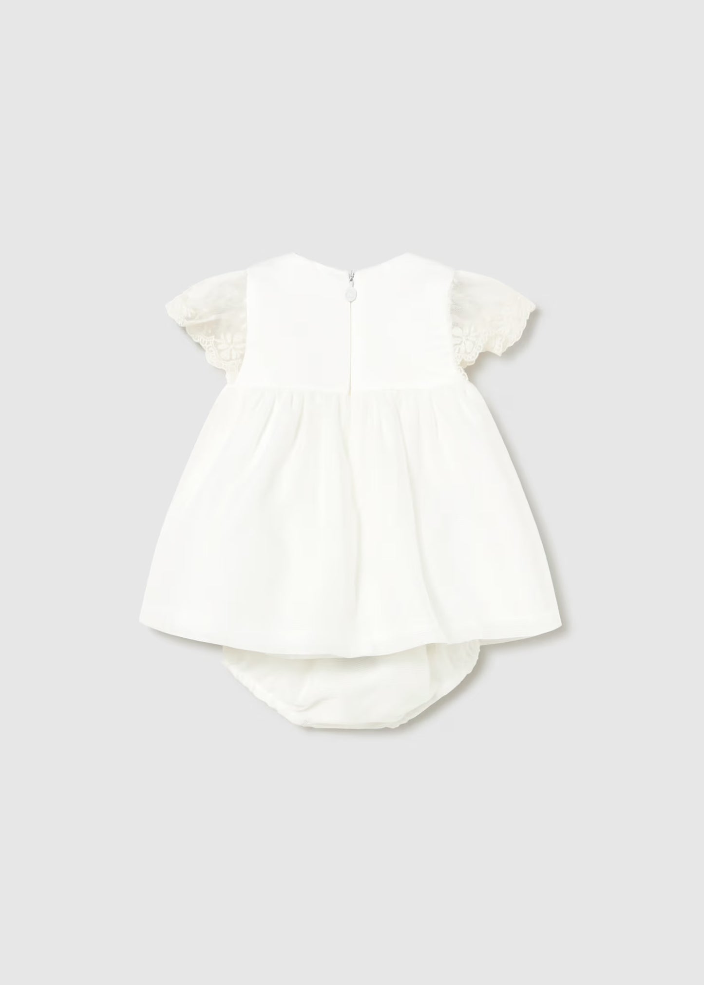 Mayoral Newborn Girl Dress with Bloomers