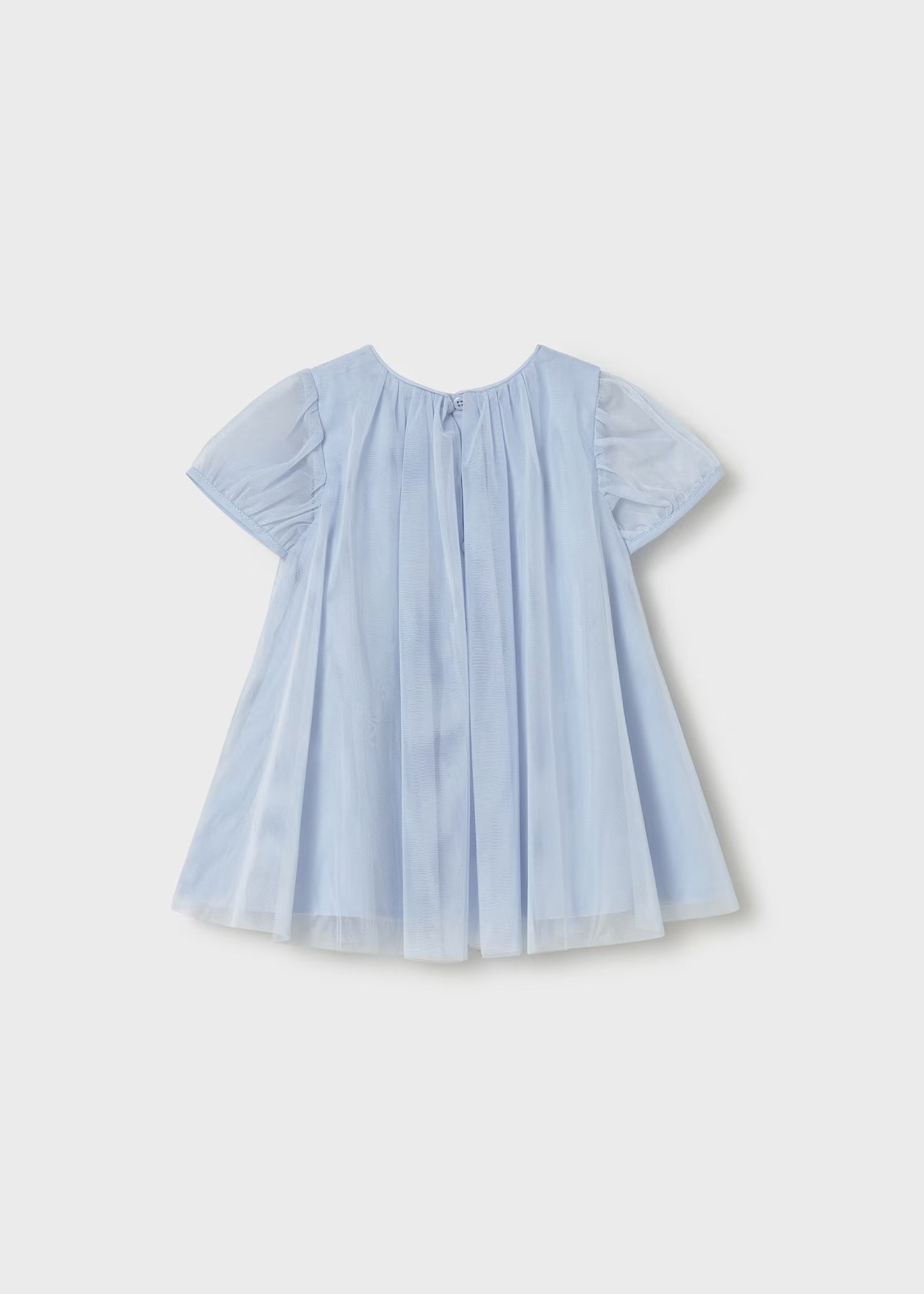 Mayoral Baby Tulle Dress with Crossbody bag