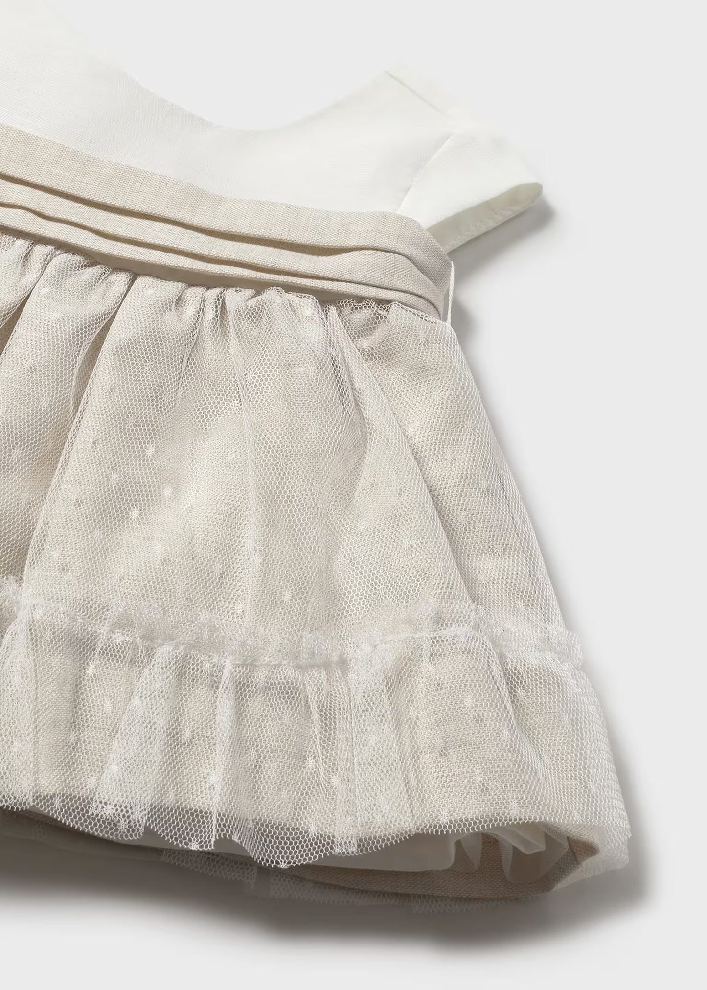 Mayoral Newborn Girl Dress with Bloomers