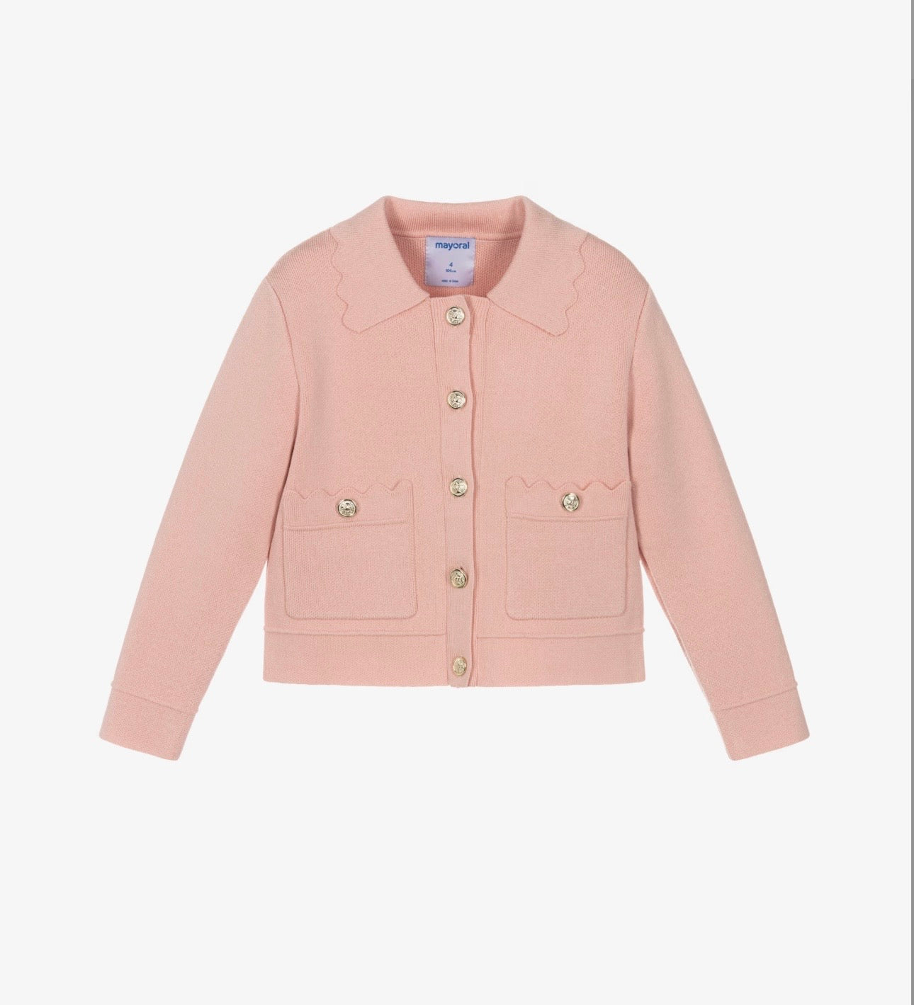 Mayoral Girl Knit Jacket, Skirt Set