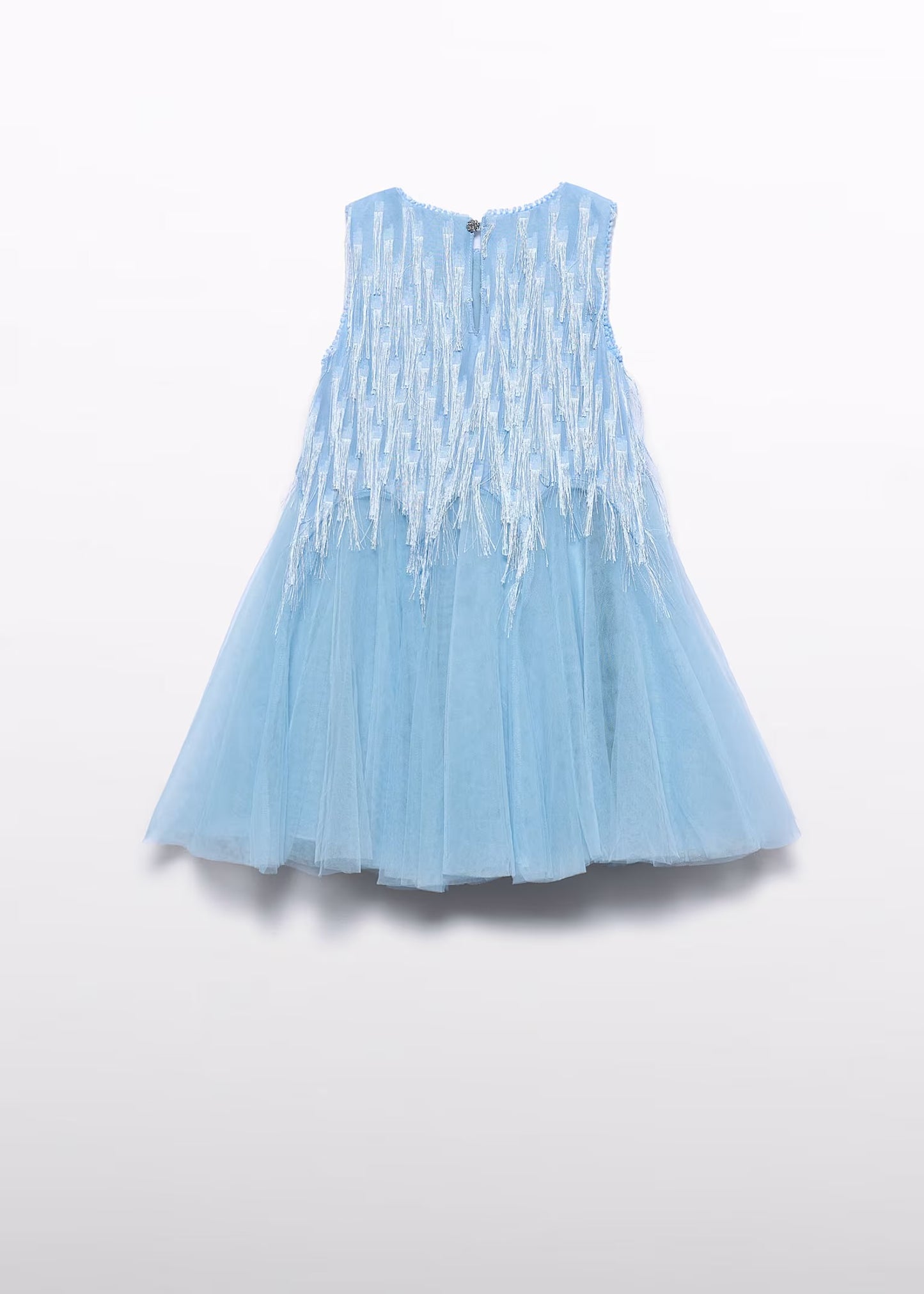 Abel & Lula Girl Fringed Dress
