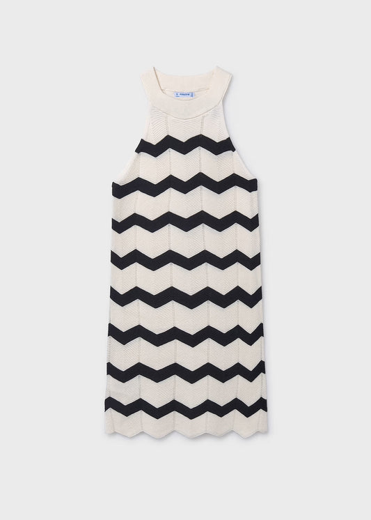 Mayoral Girl Zig Zag Dress