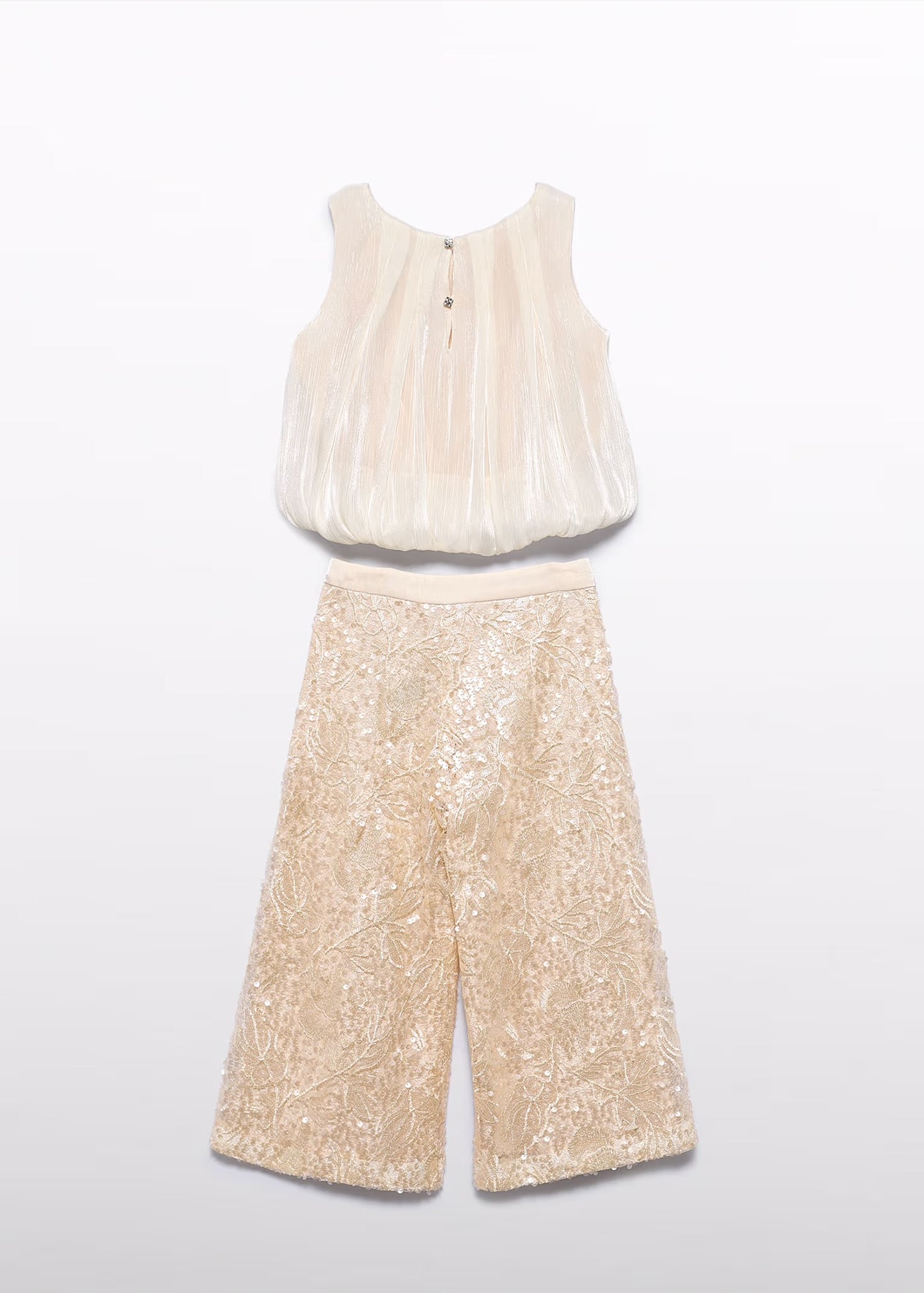 Abel & Lula Girl Sequin Pants and Top Set