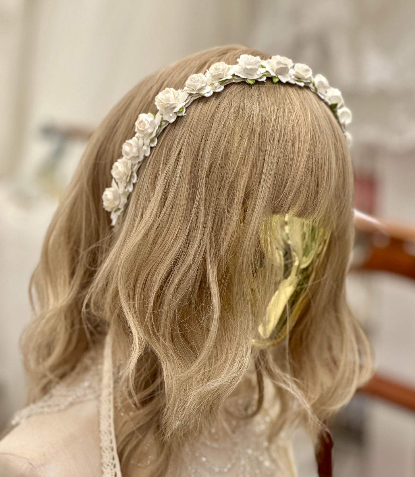 The Candie Rose Hair Garland