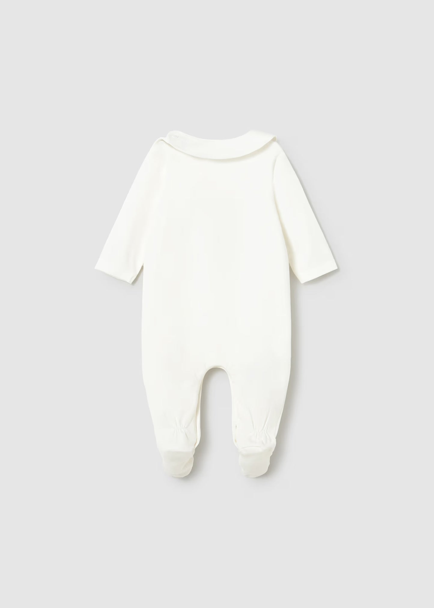 Mayoral Newborn Boy Silkscreen Print One-Piece with Bib Set