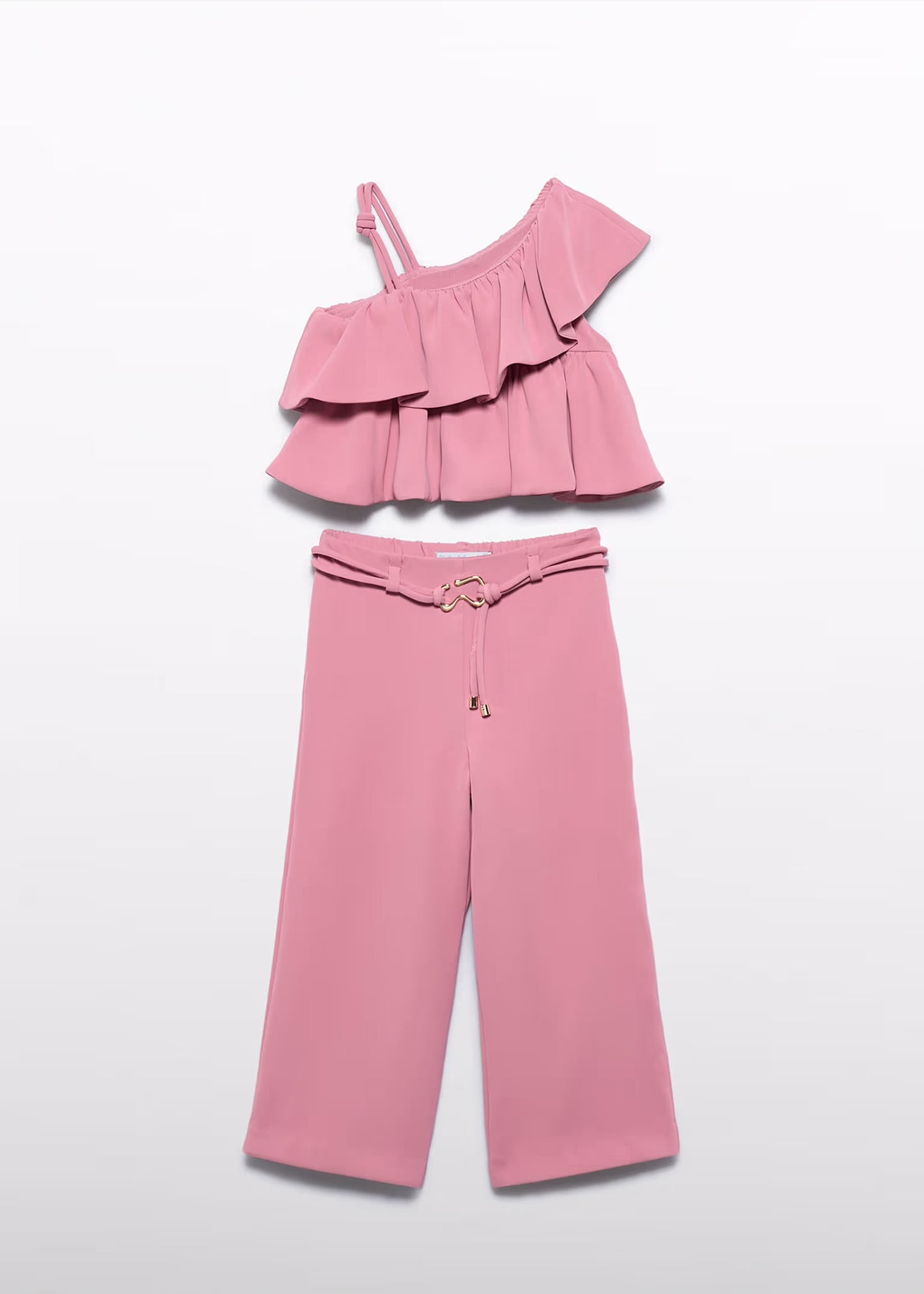 Abel & Lula Girl Crepe Pants and Top Set