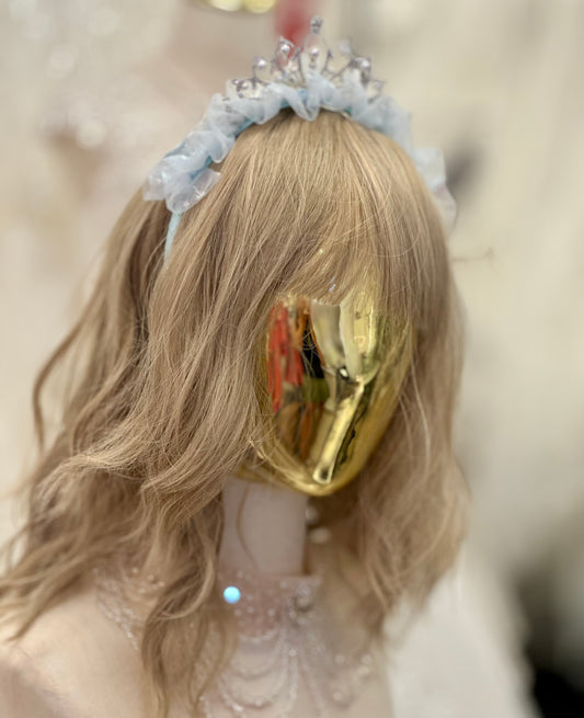 Blue Crown Headband