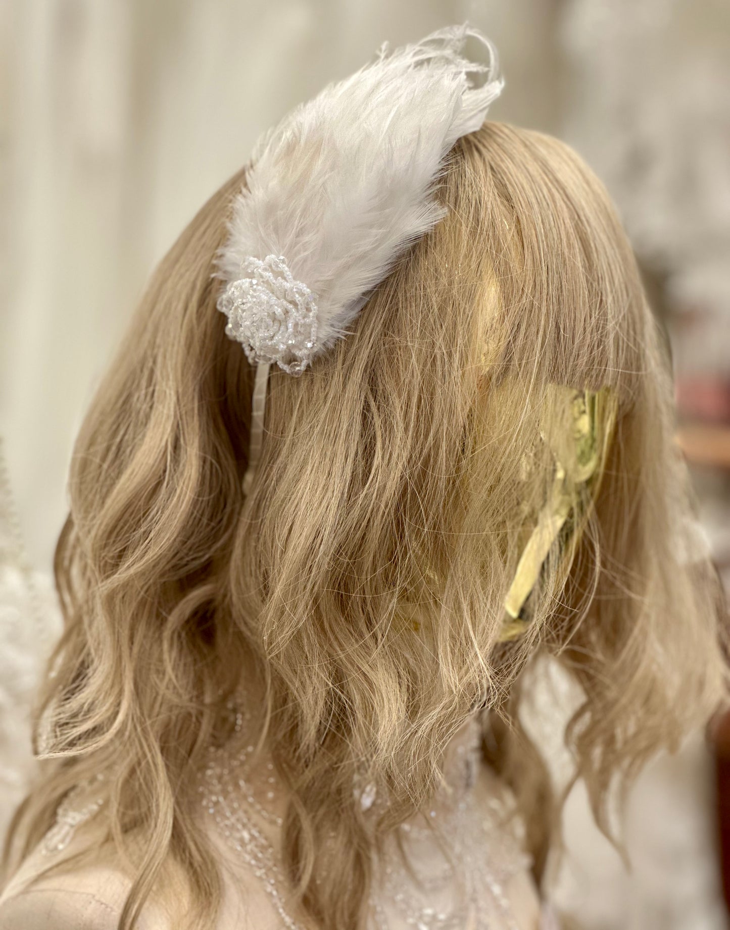 The Nirvana Feather Luxury Headband
