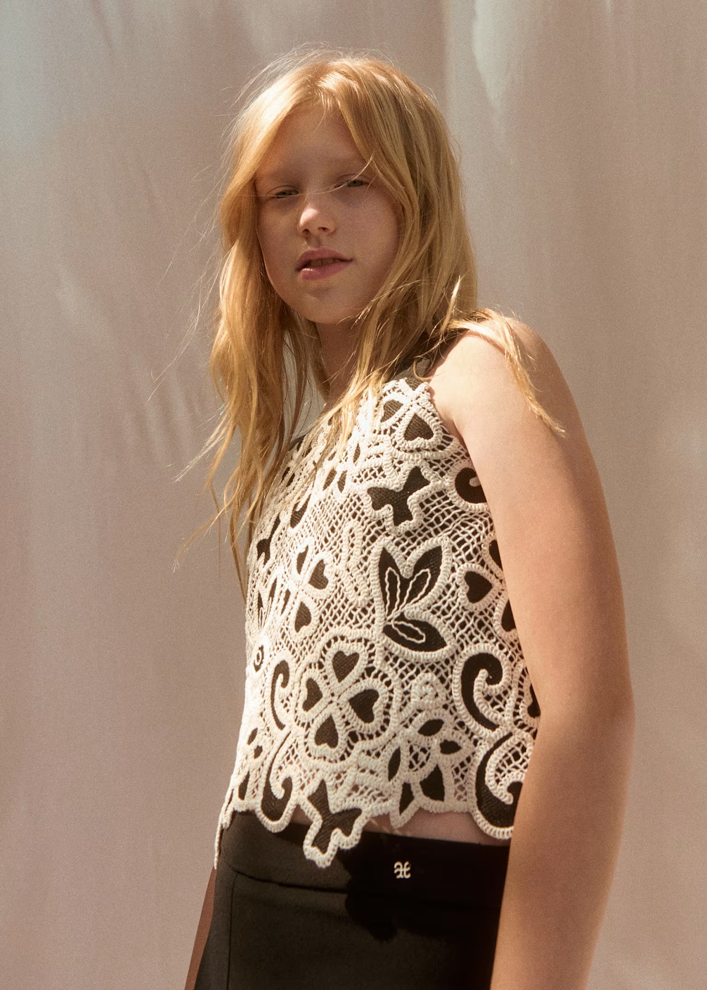Abel & Lula Girl Culotte Pants and Top Set
