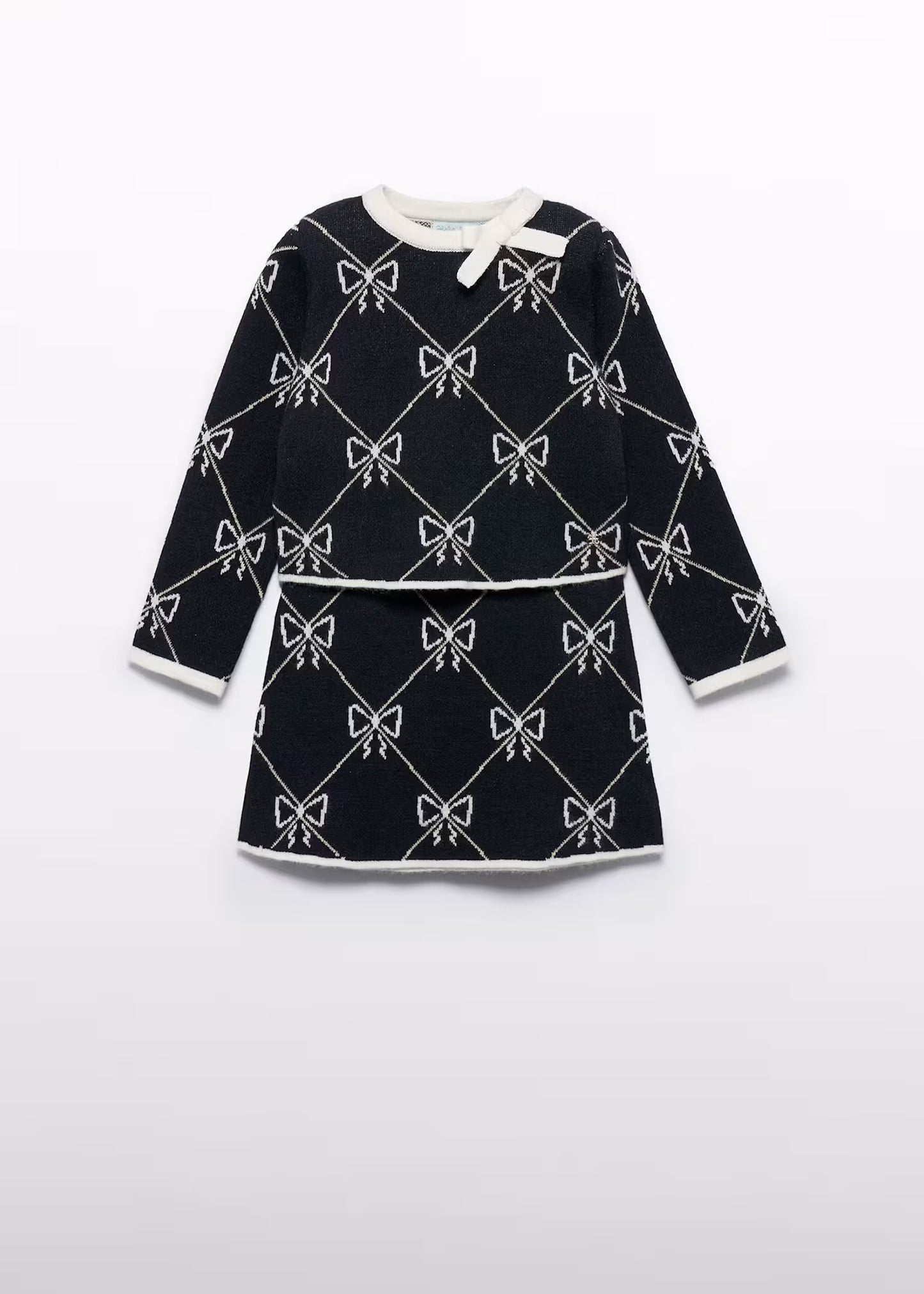 Abel & Lula Girl Knit Skirt Set
