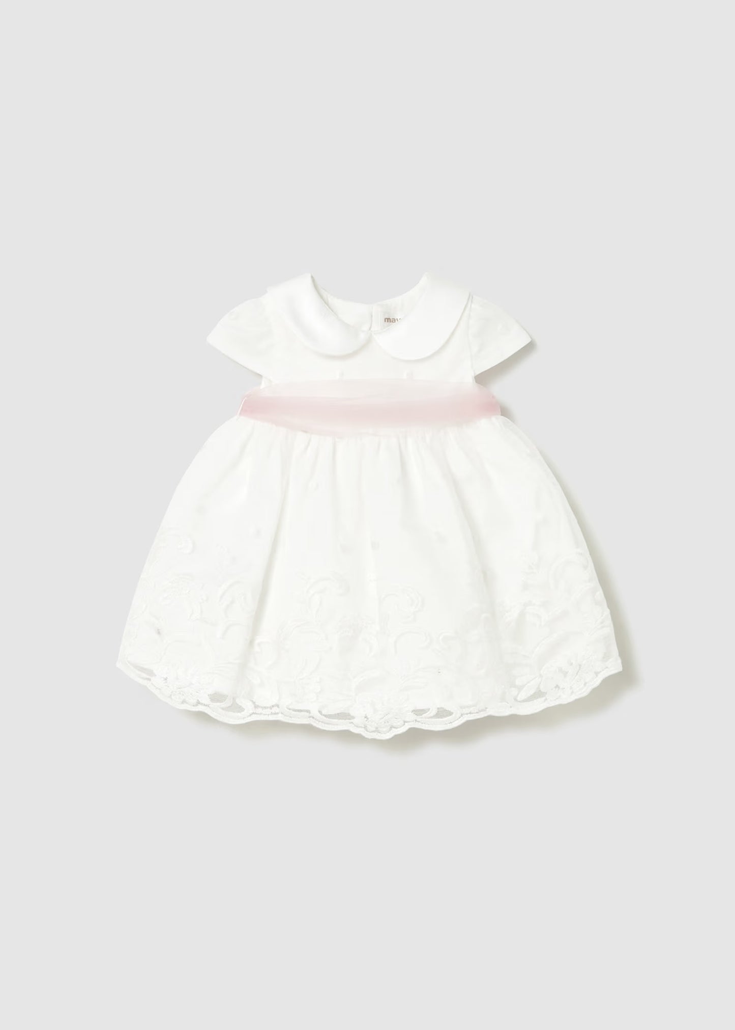 Mayoral Newborn Girl Dress with Bloomers