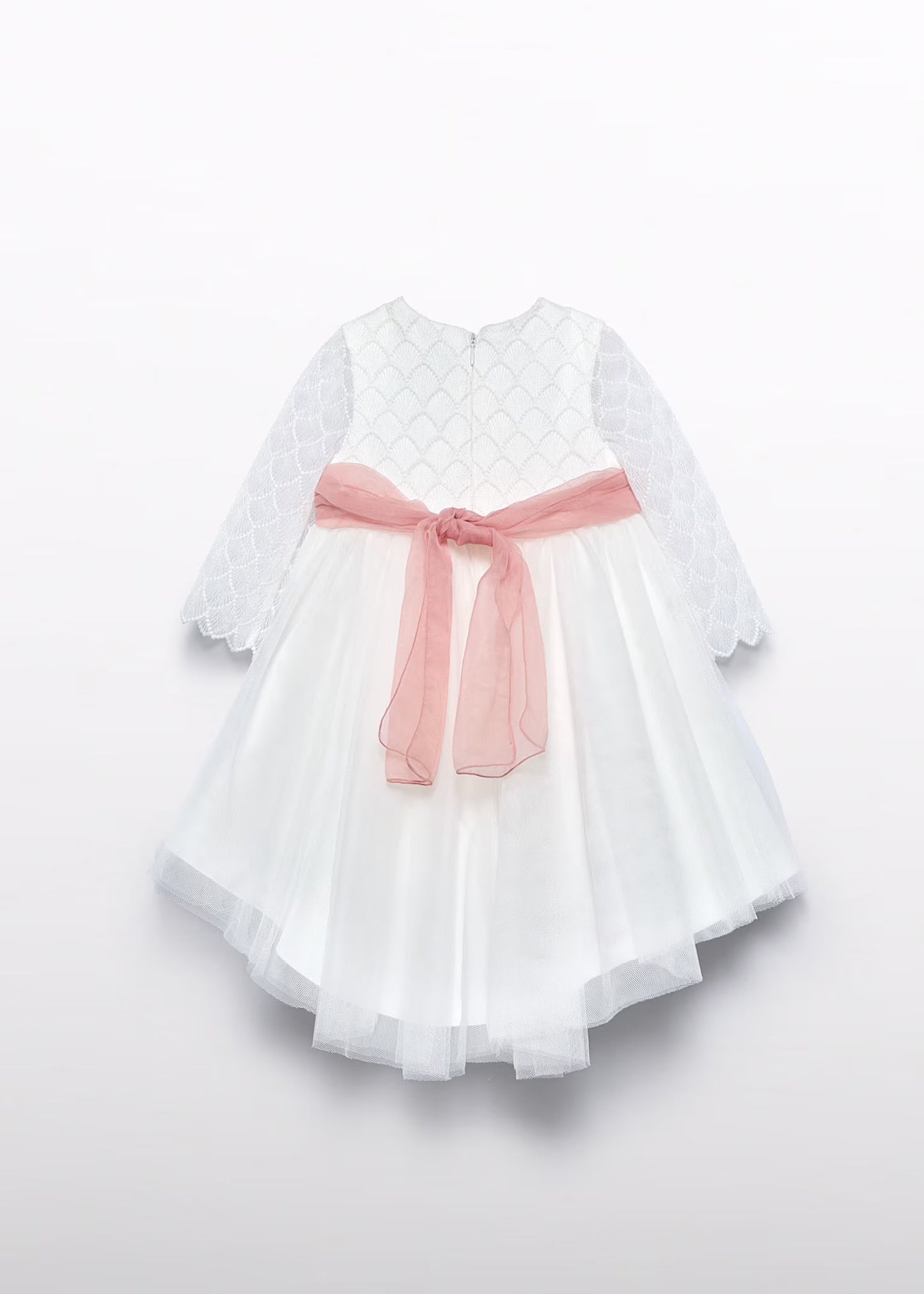 Abel & Lula Baby Girl Embroidered Tulle Dress