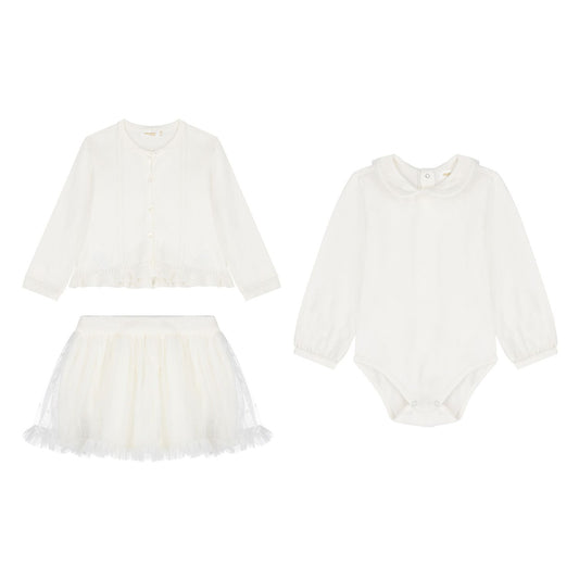 Mayoral Newborn Girl 3-Piece Set