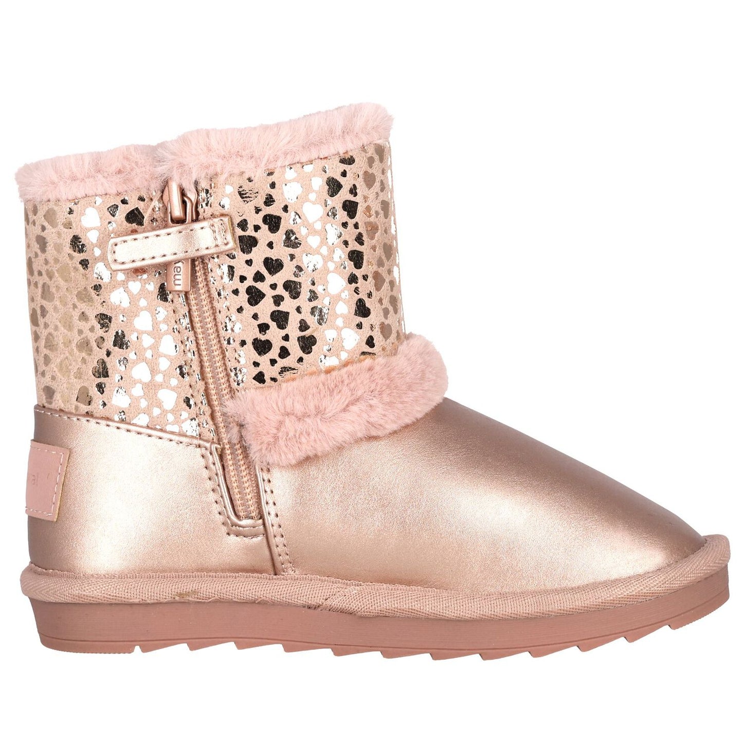 Mayoral Baby Faux Fur Lined Boots