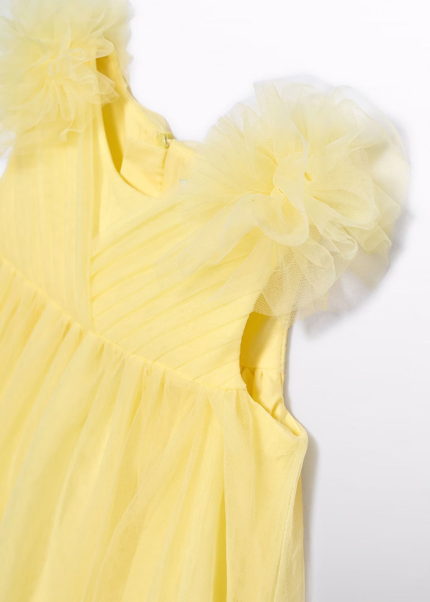 Abel & Lula Girl Ruffled Tulle Dress