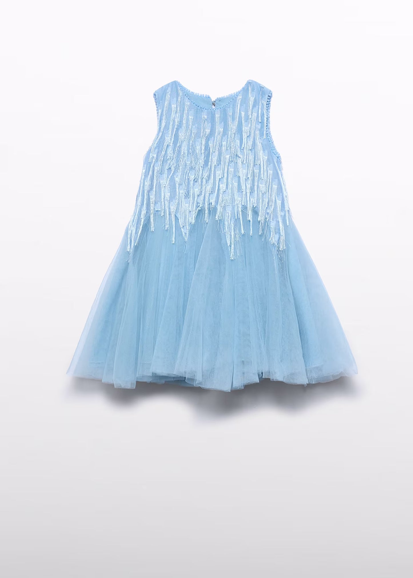 Abel & Lula Girl Fringed Dress