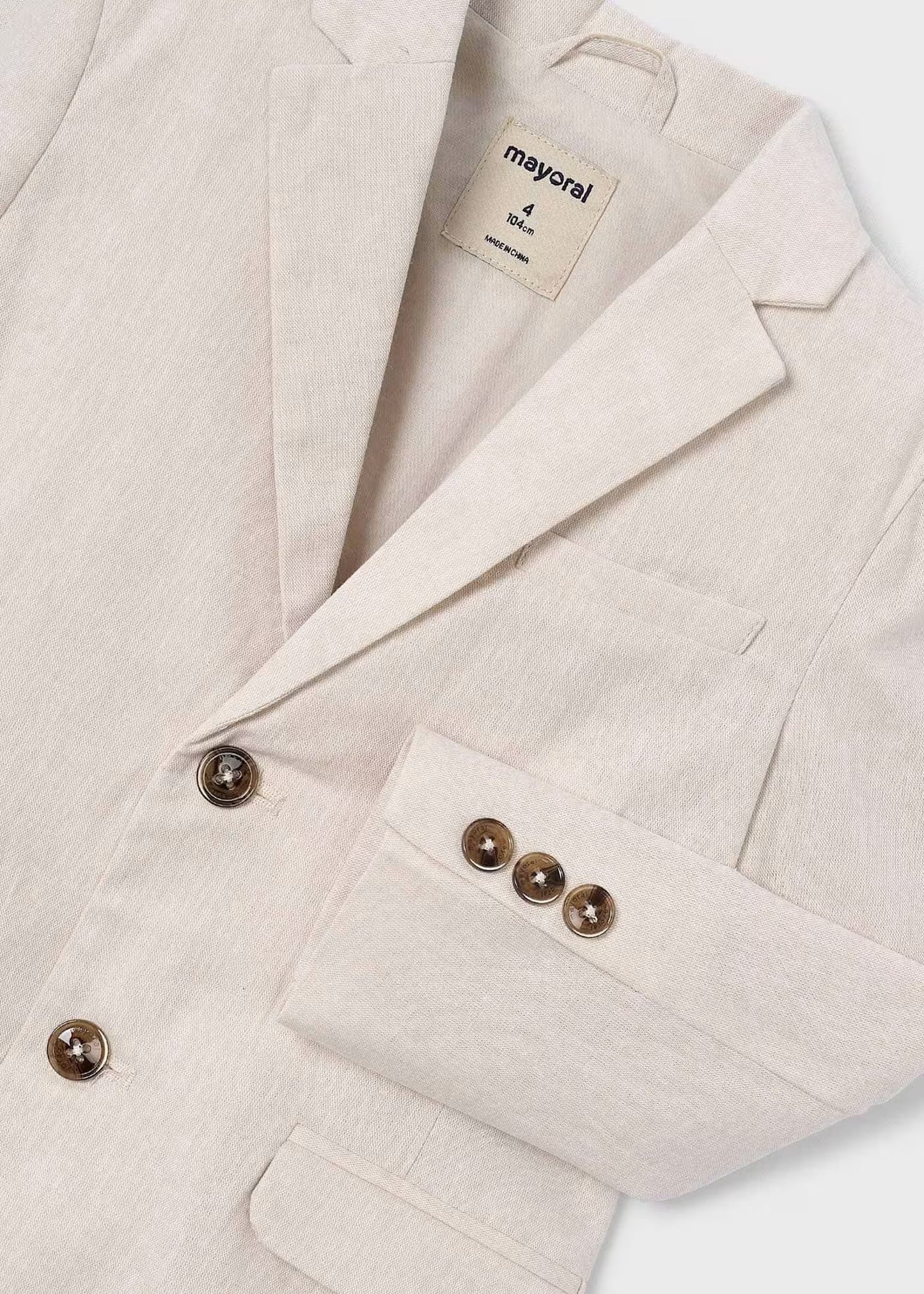 Mayoral 4pc Linen Suit