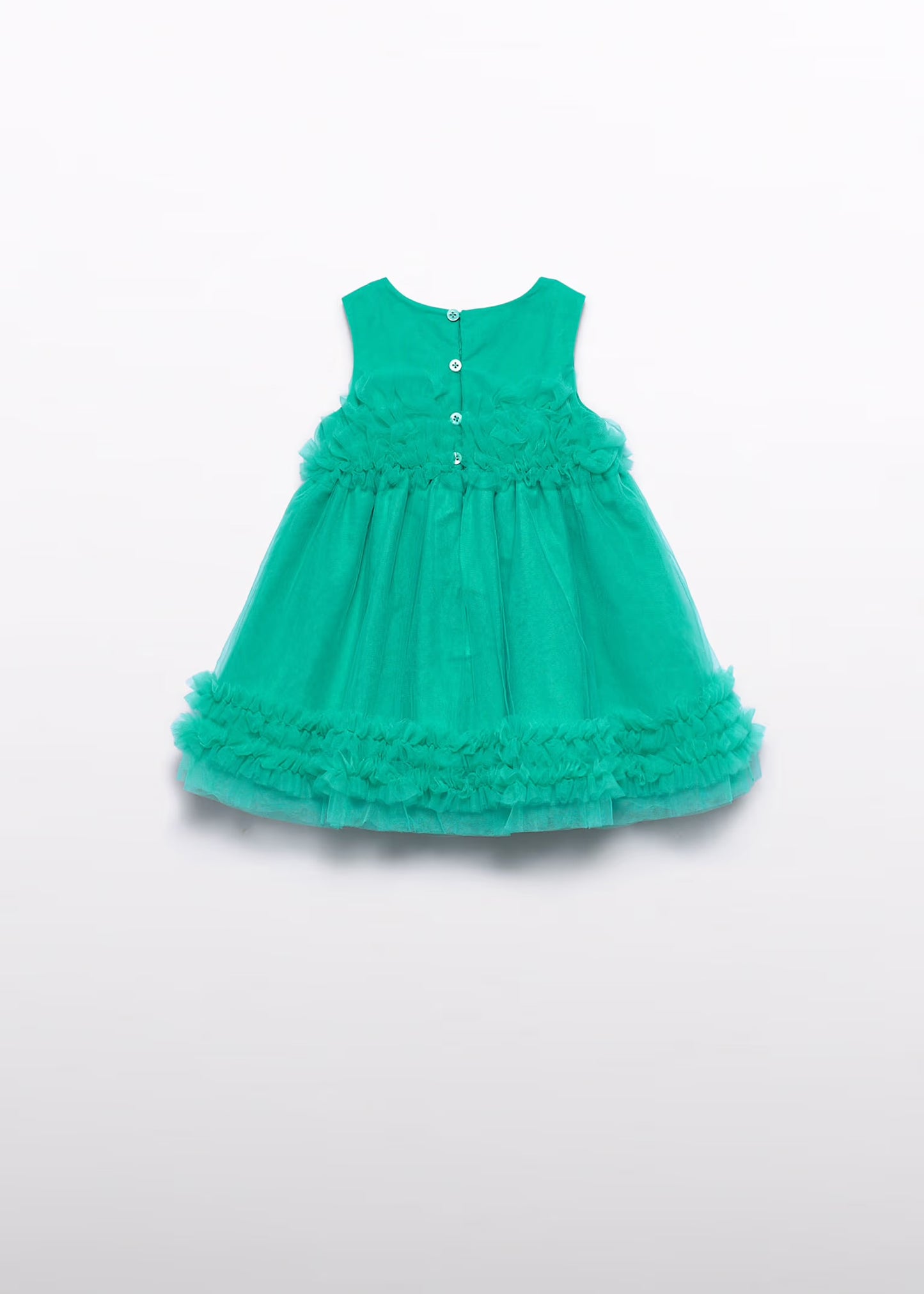 Abel & Lula Baby Ruffled Tulle Dress