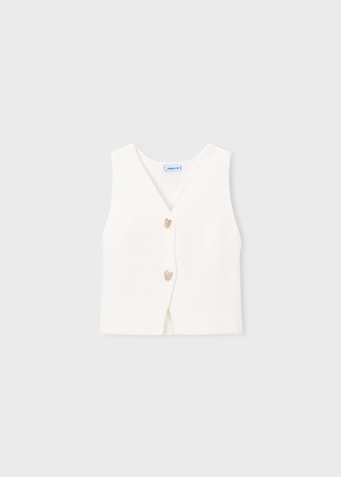 Mayoral 2pc Girl Knit Vest & Linen Pants Set