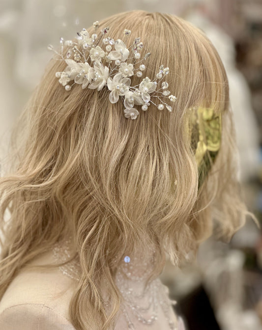 Girls Floral Comb
