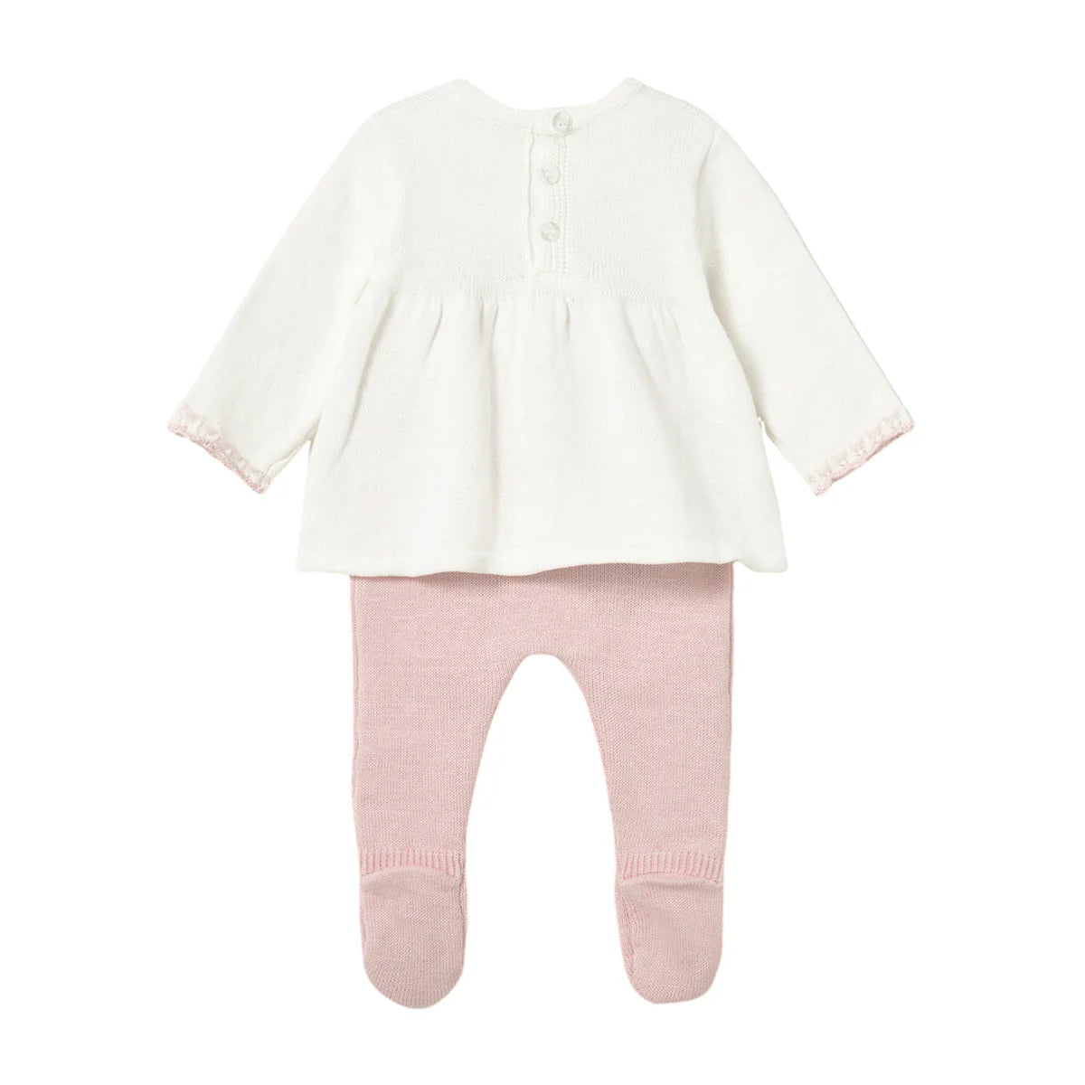 Mayoral Newborn Girl Pants and Sweater Set