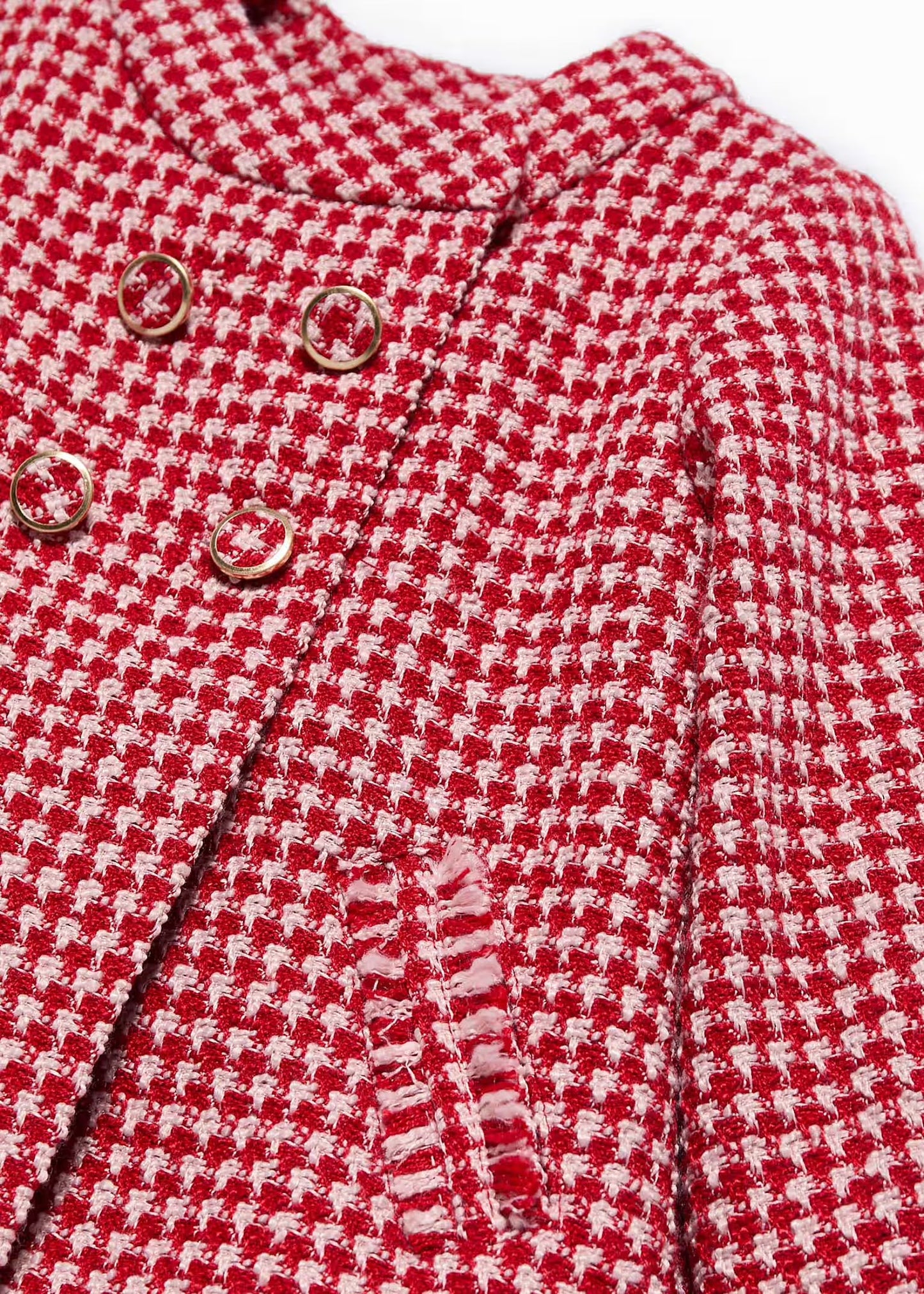 Abel & Lula Baby Girl Mini Vichy Plaid Coat