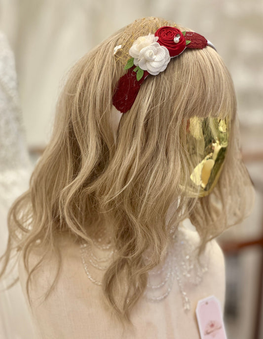 Girls Headband w/Flowers
