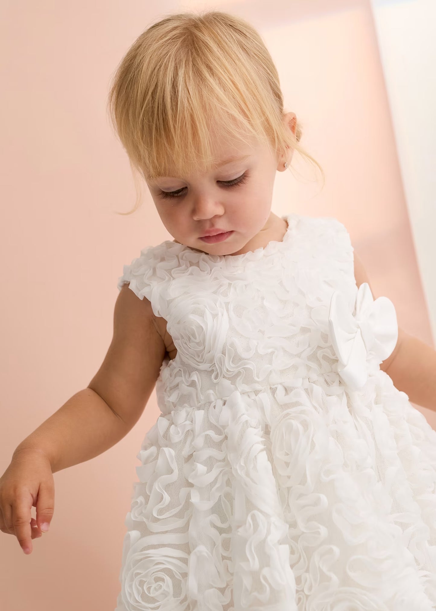 Abel & Lula Baby Bow Dress