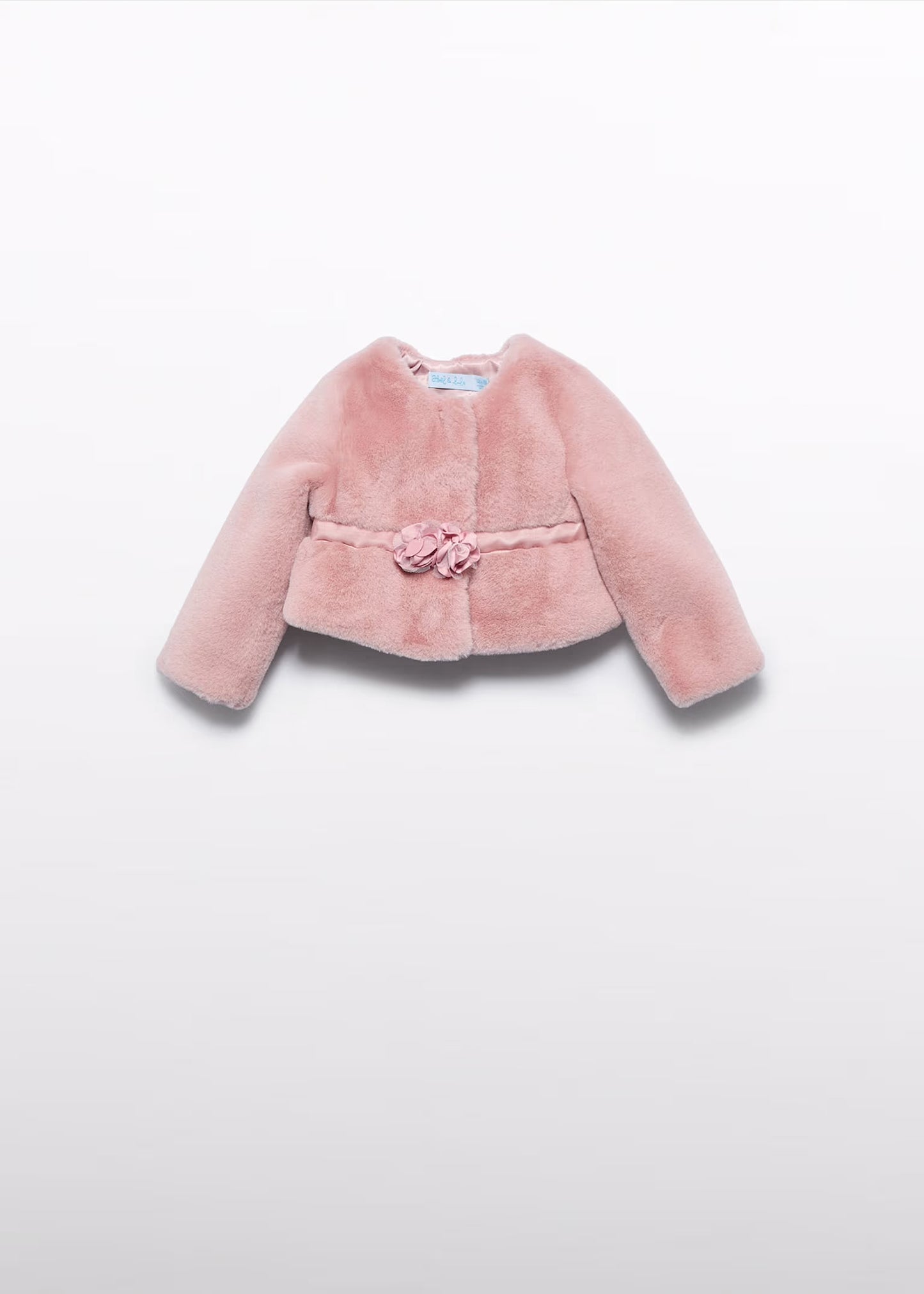 Abel & Lula Baby Girl Faux Fur Coat