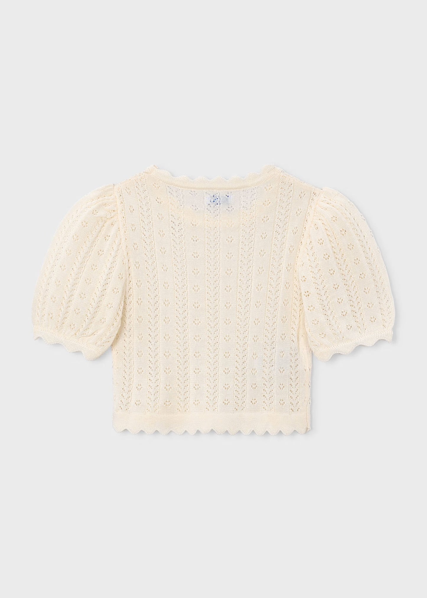 Mayoral Girl Openwork Shirt