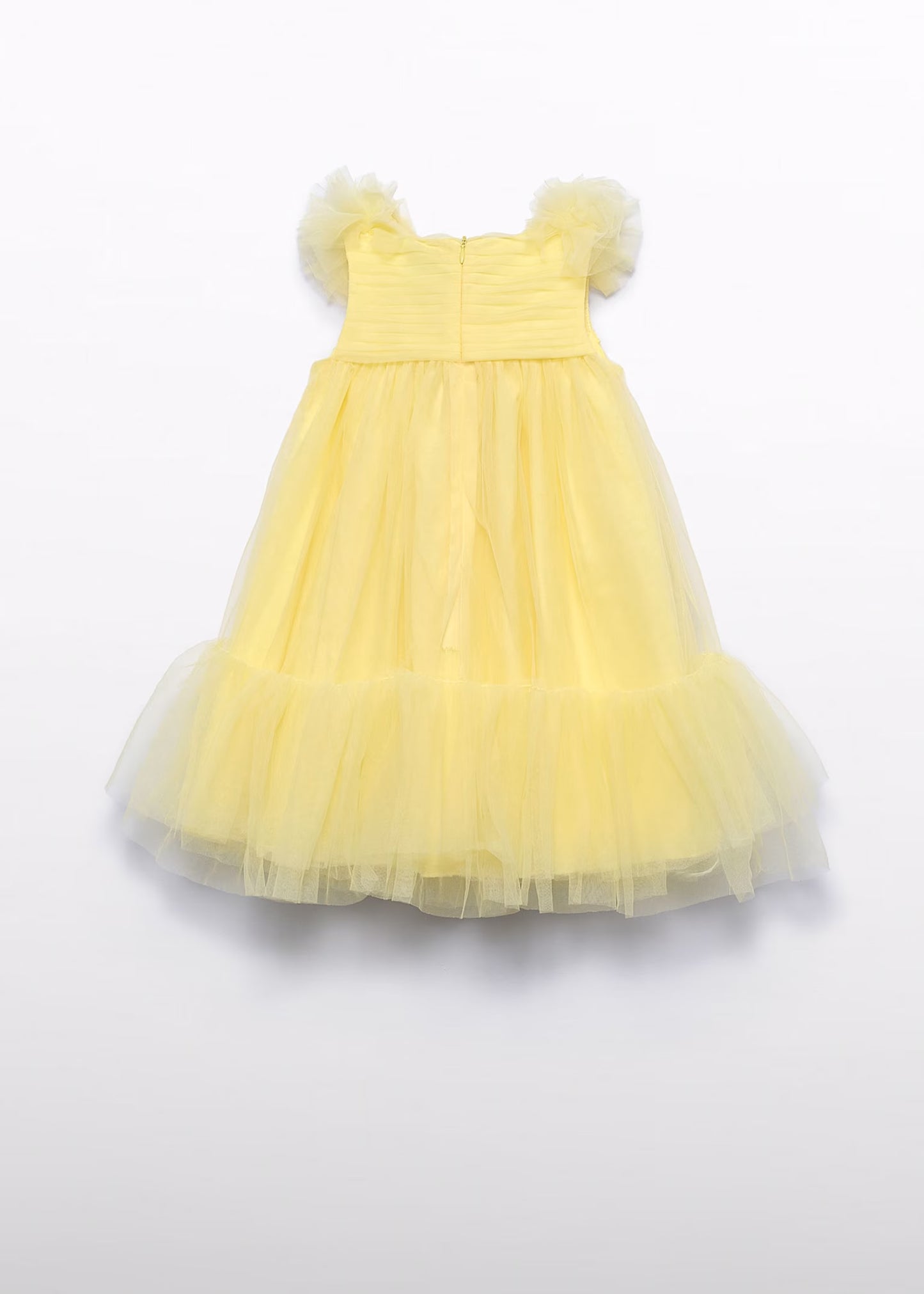 Abel & Lula Girl Ruffled Tulle Dress