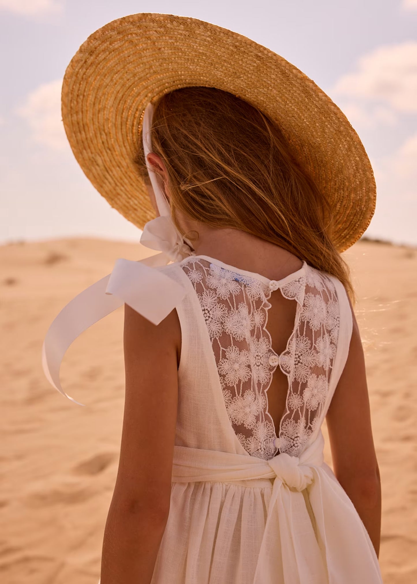 Mayoral Girl Embroidered Dress