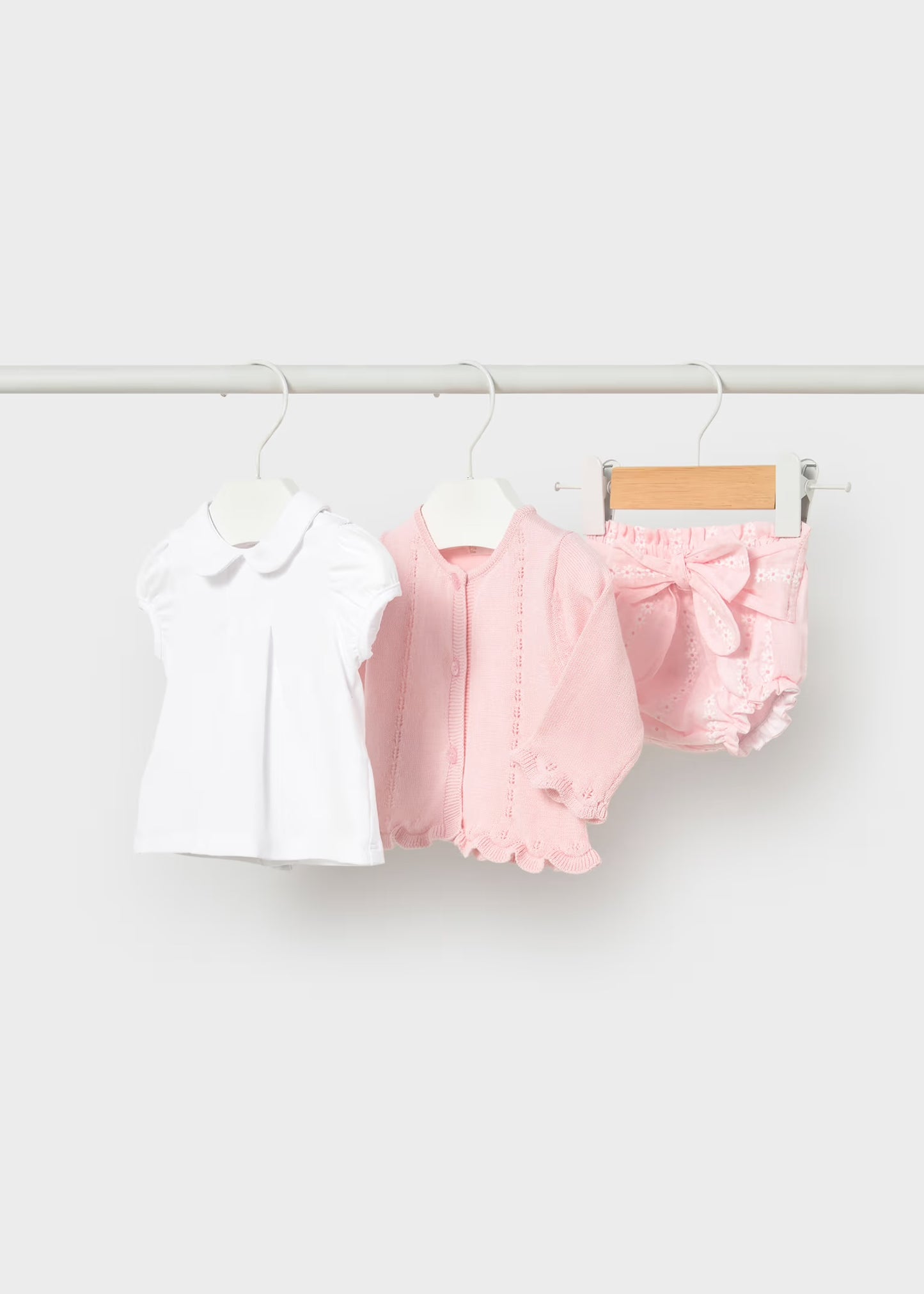 Mayoral Newborn Girl 3-Piece Set