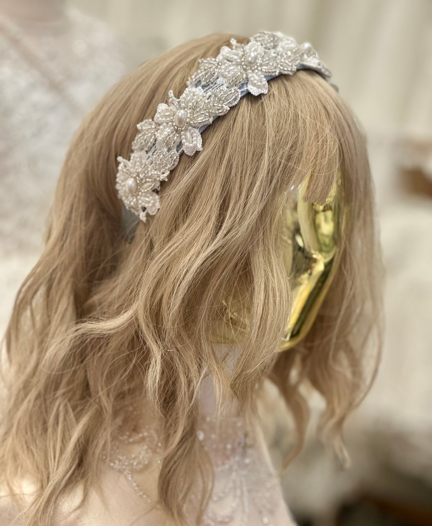Pearl Beaded Headband