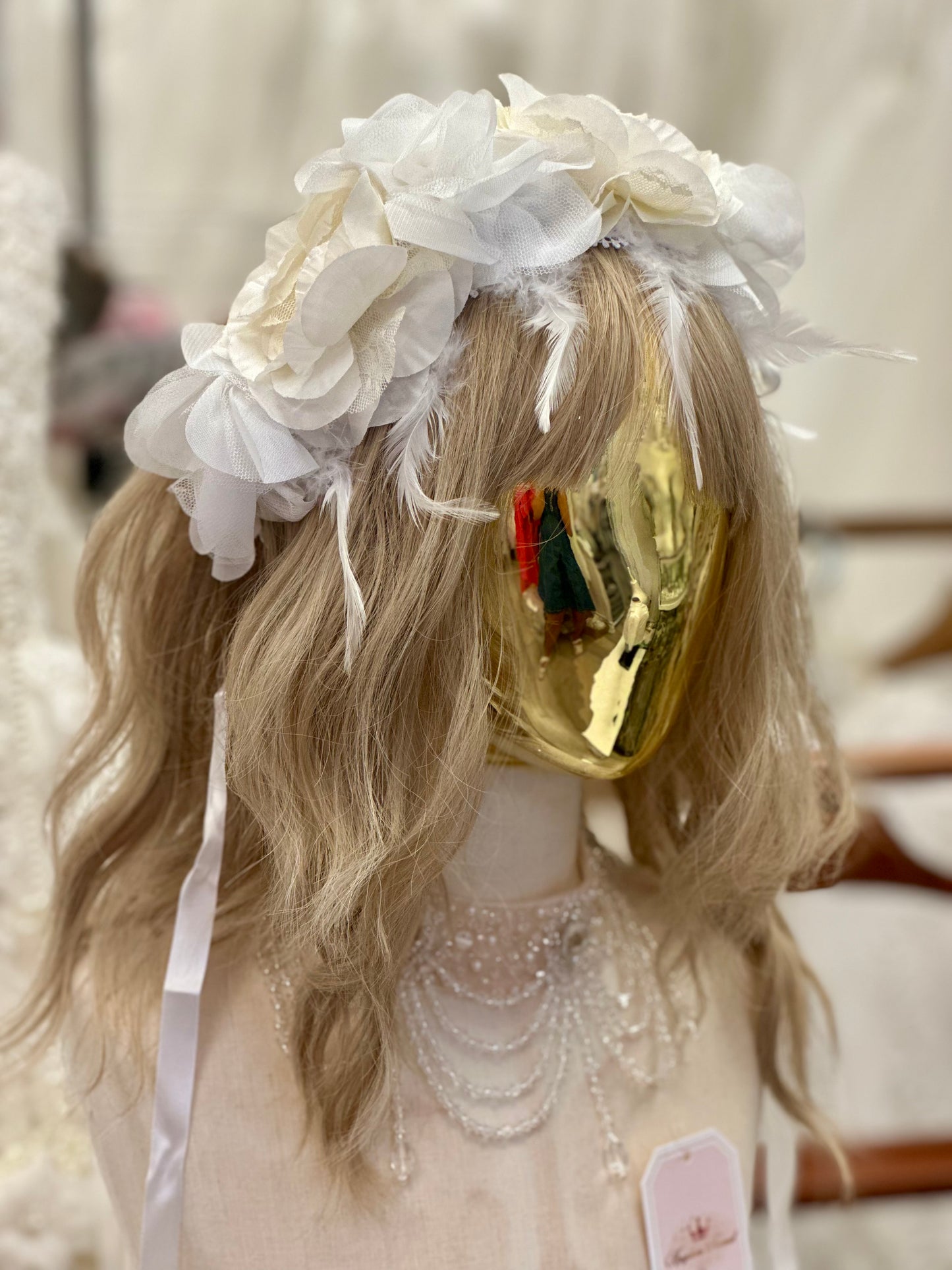 The Princess of Boho Hair Garland