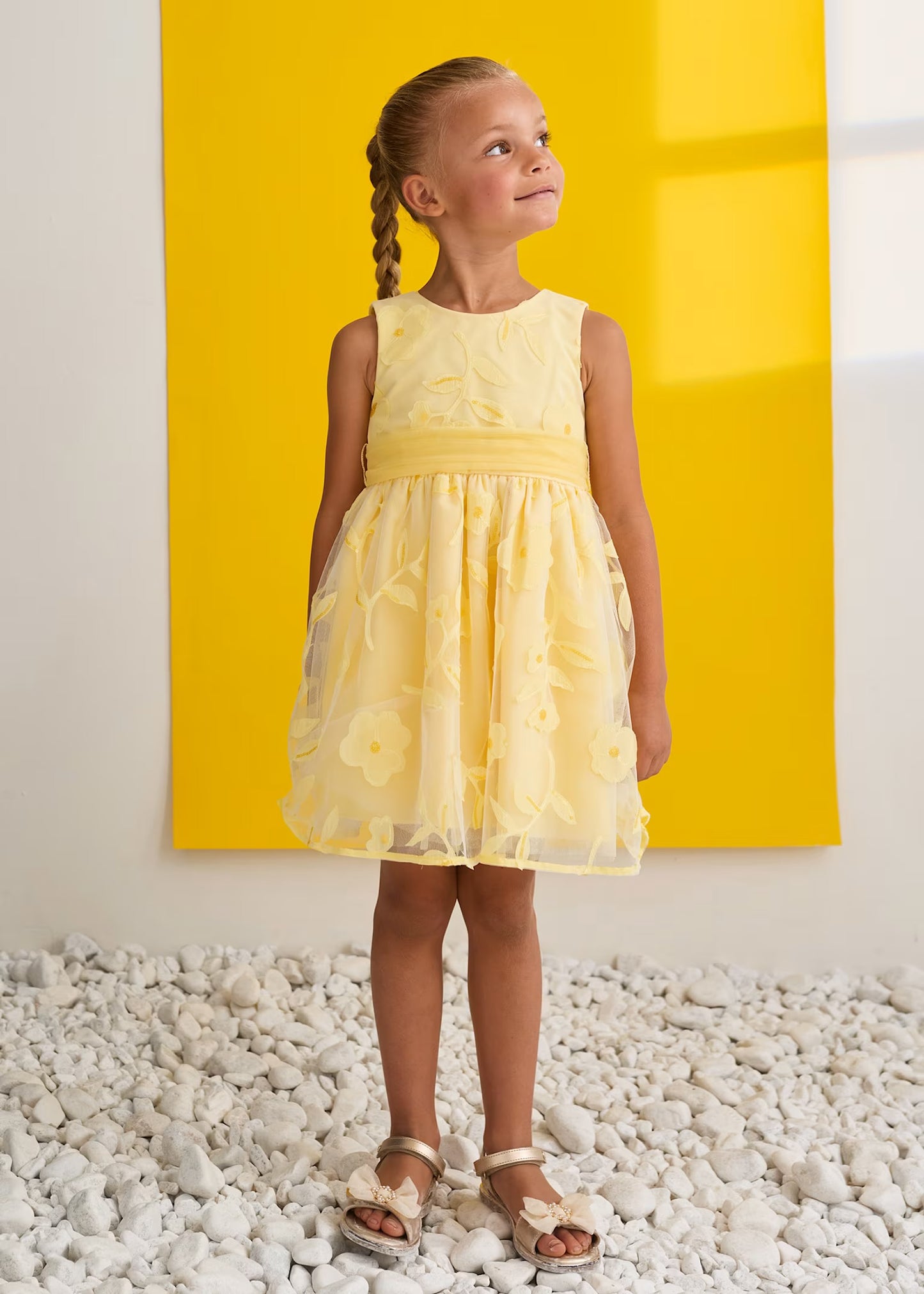 Abel & Lula Girl Floral Dress