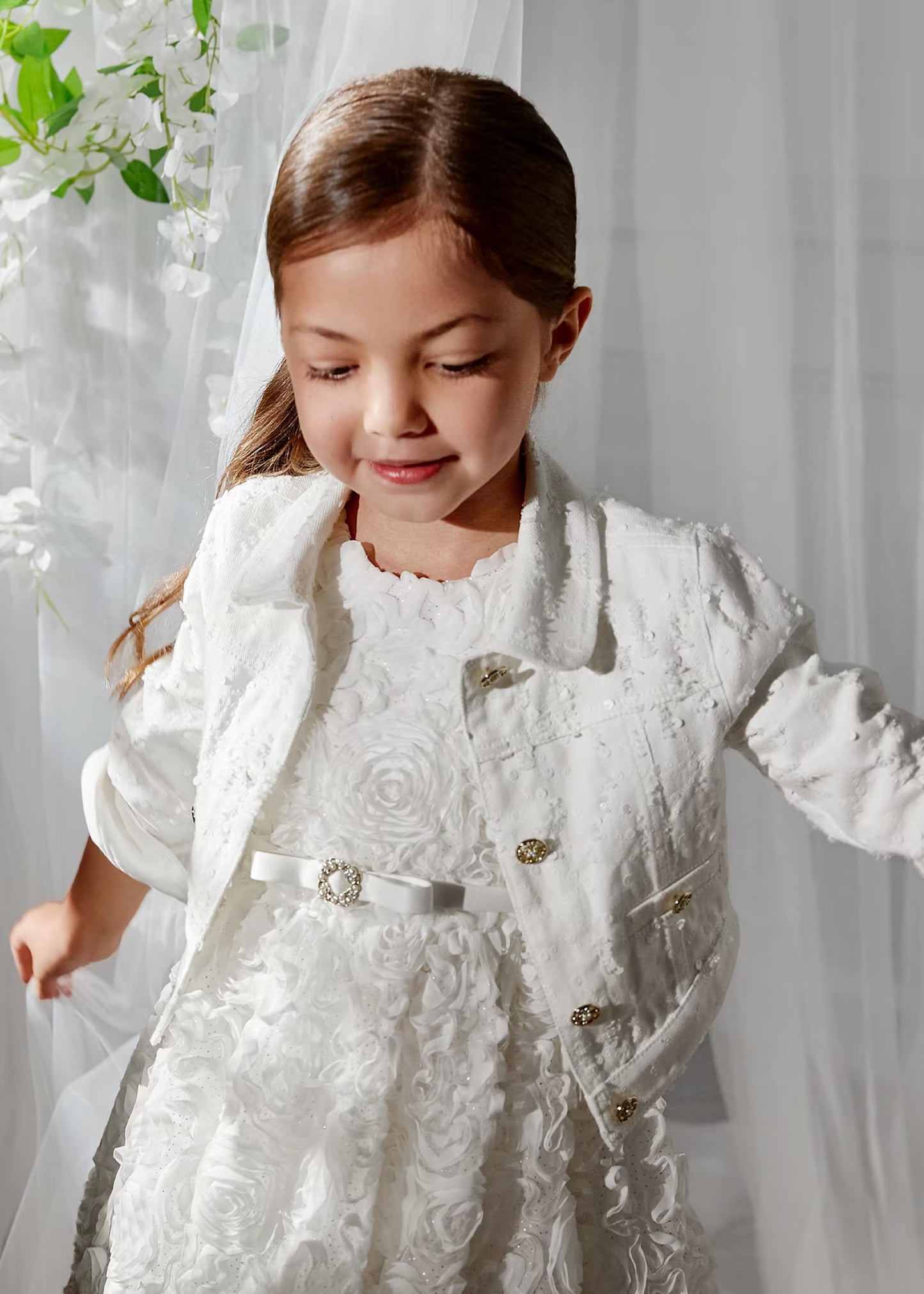 Abel & Lula Girl Sequin Jacket