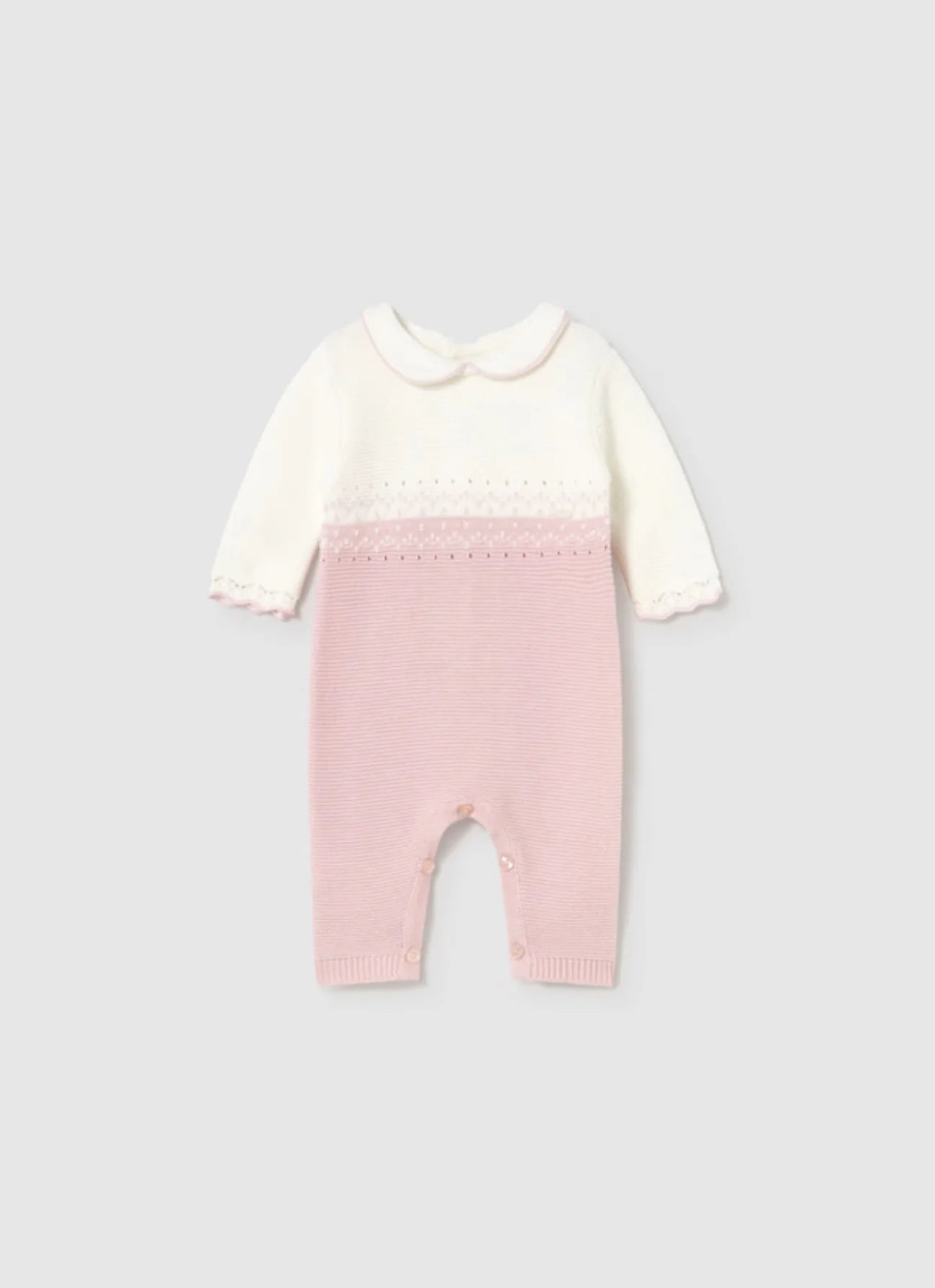 Mayoral Newborn Girl Knit One Piece