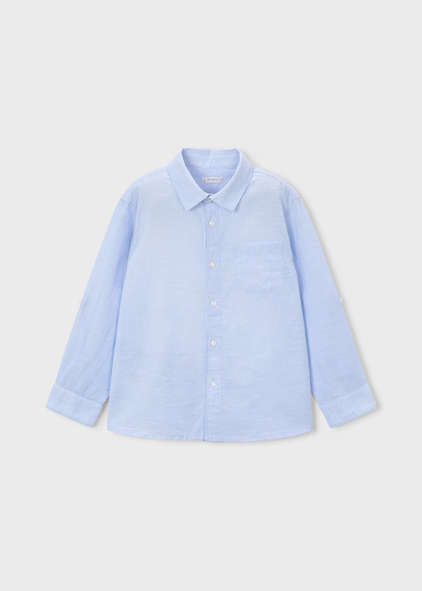 Mayoral Linen LS Shirt